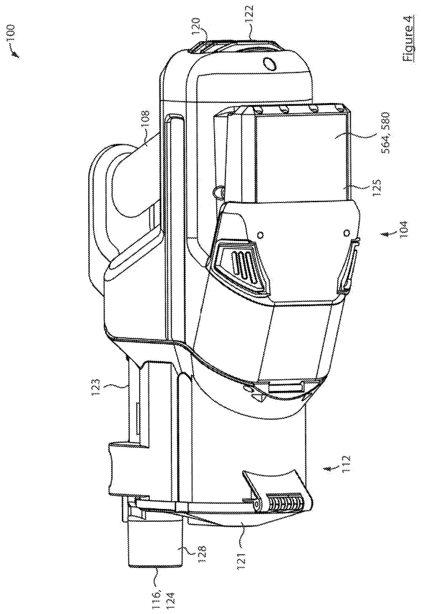 Patent US12551068 Figure 4 – Surface cleaning apparatus