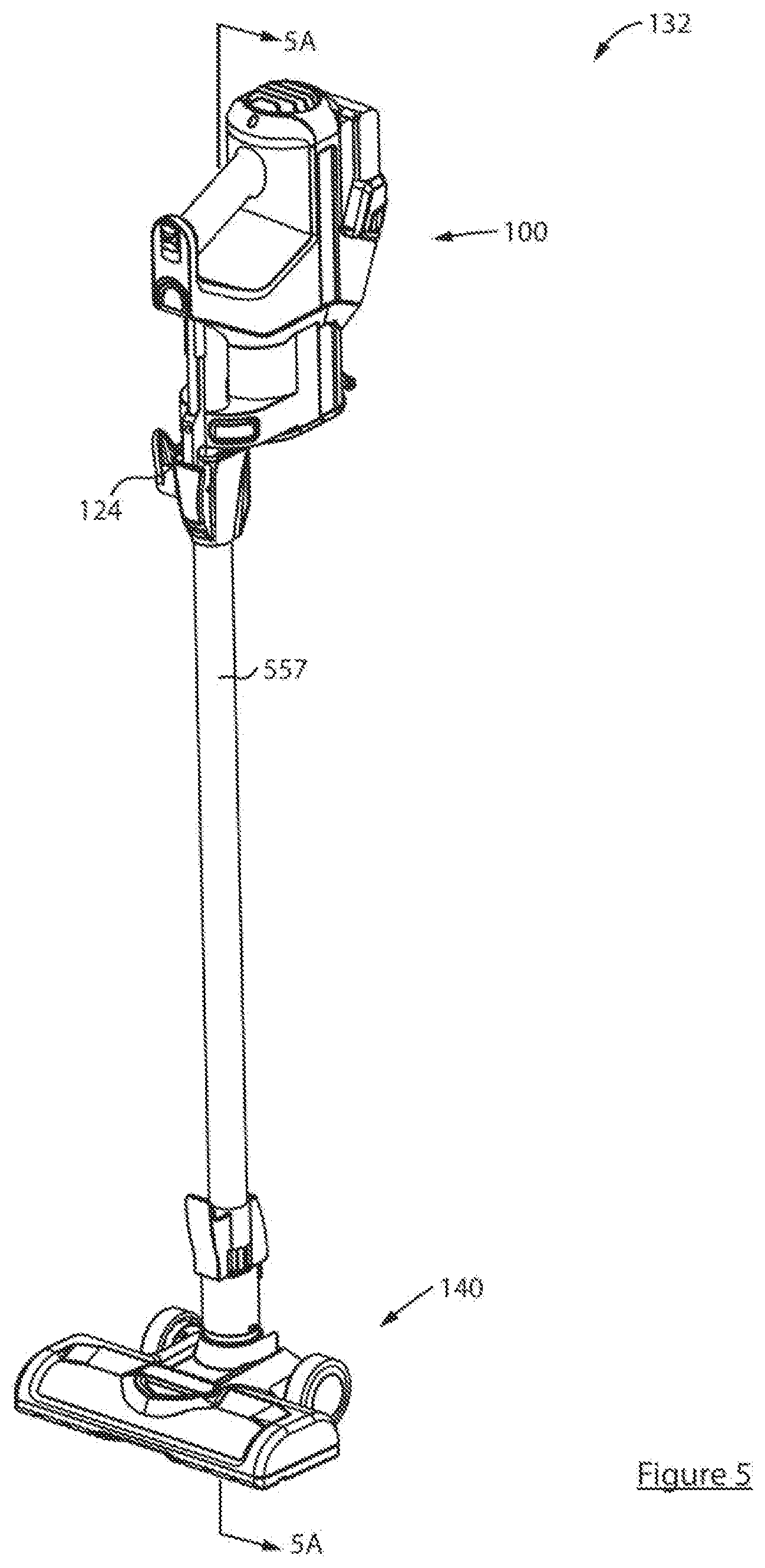 Patent US12551068 Figure 5 – Surface cleaning apparatus