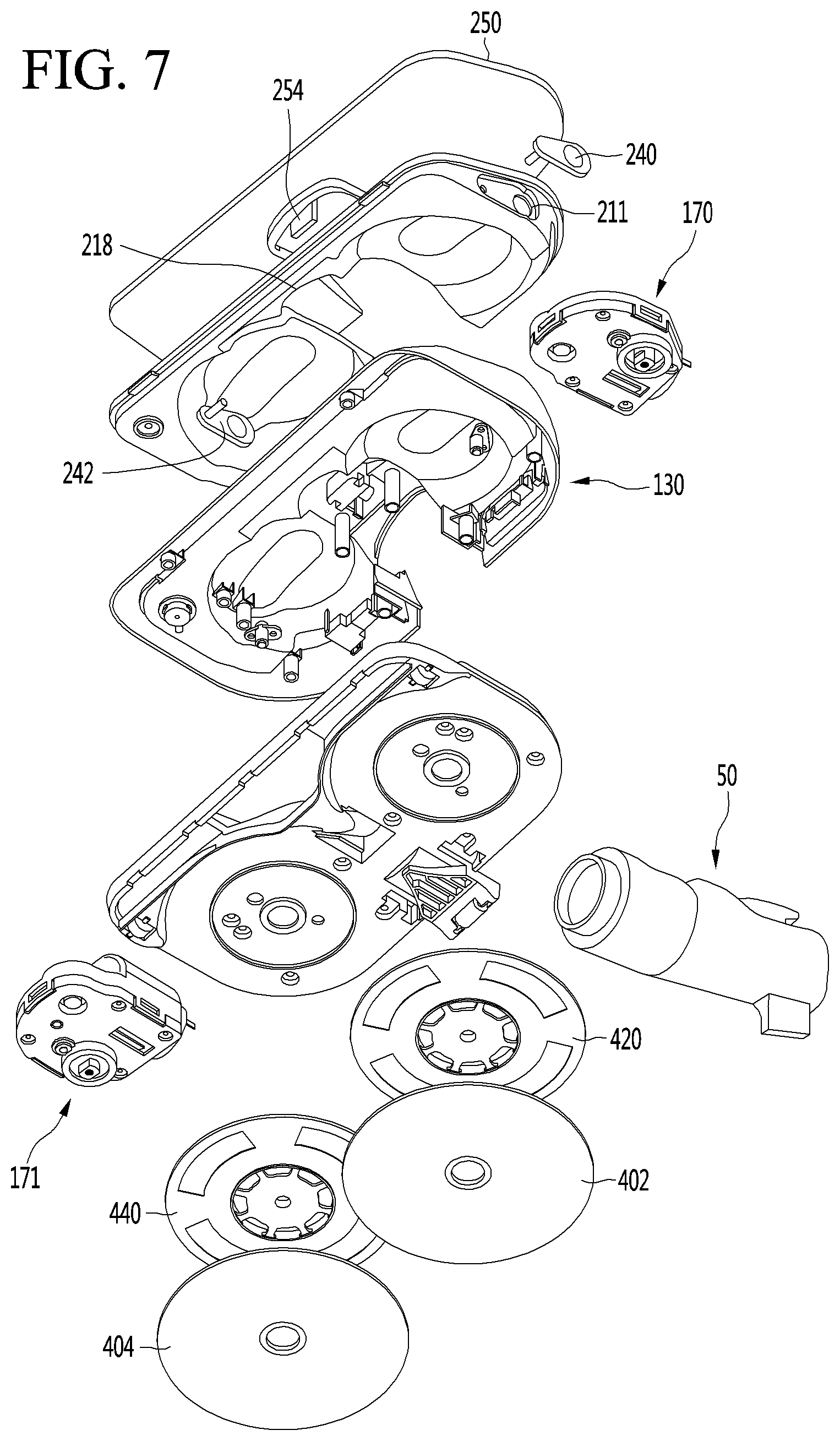 Patent US12551069 Figure 6 – Nozzle for cleaner
