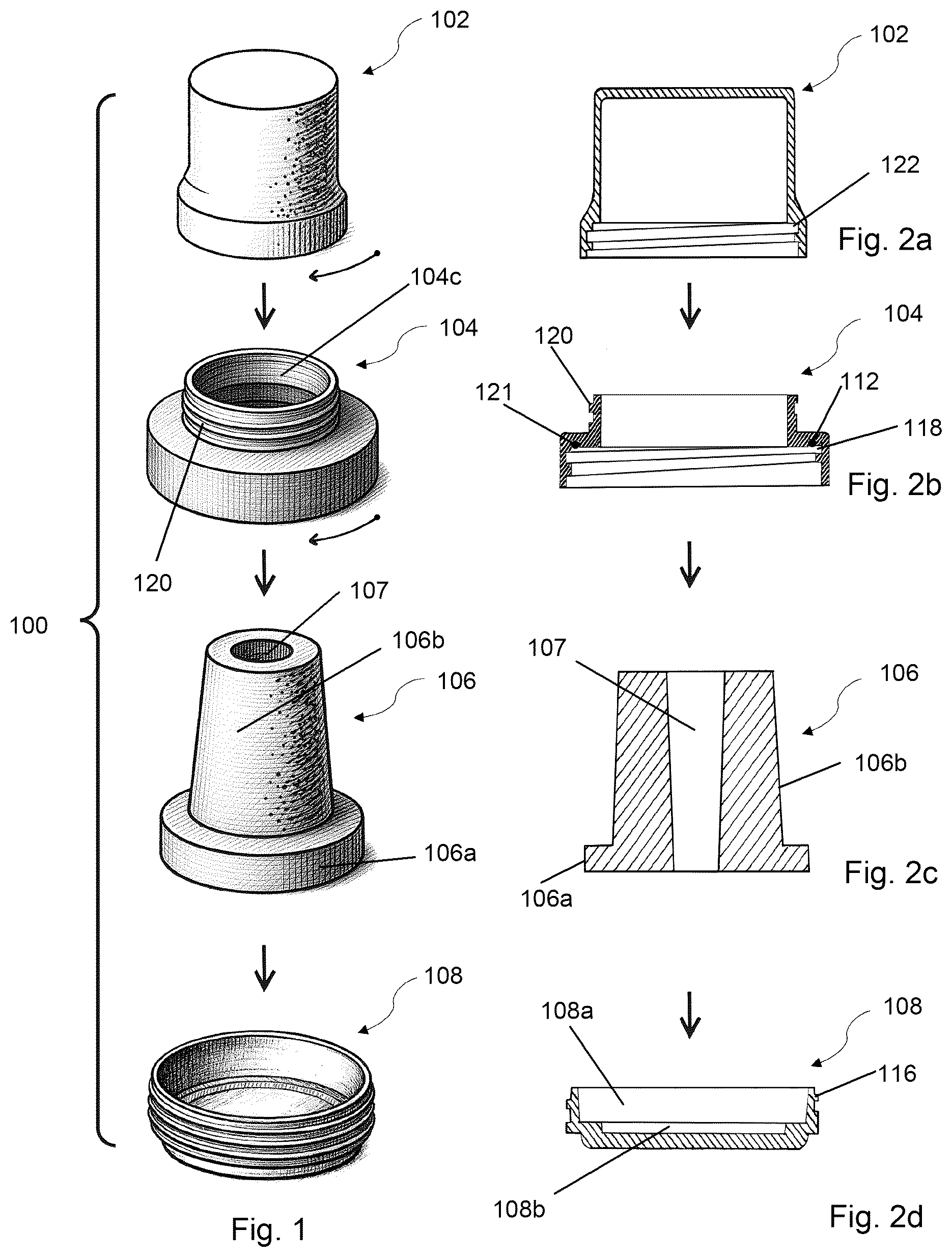 Patent US12551077 — Hand sanitizer sponge — Figure 1