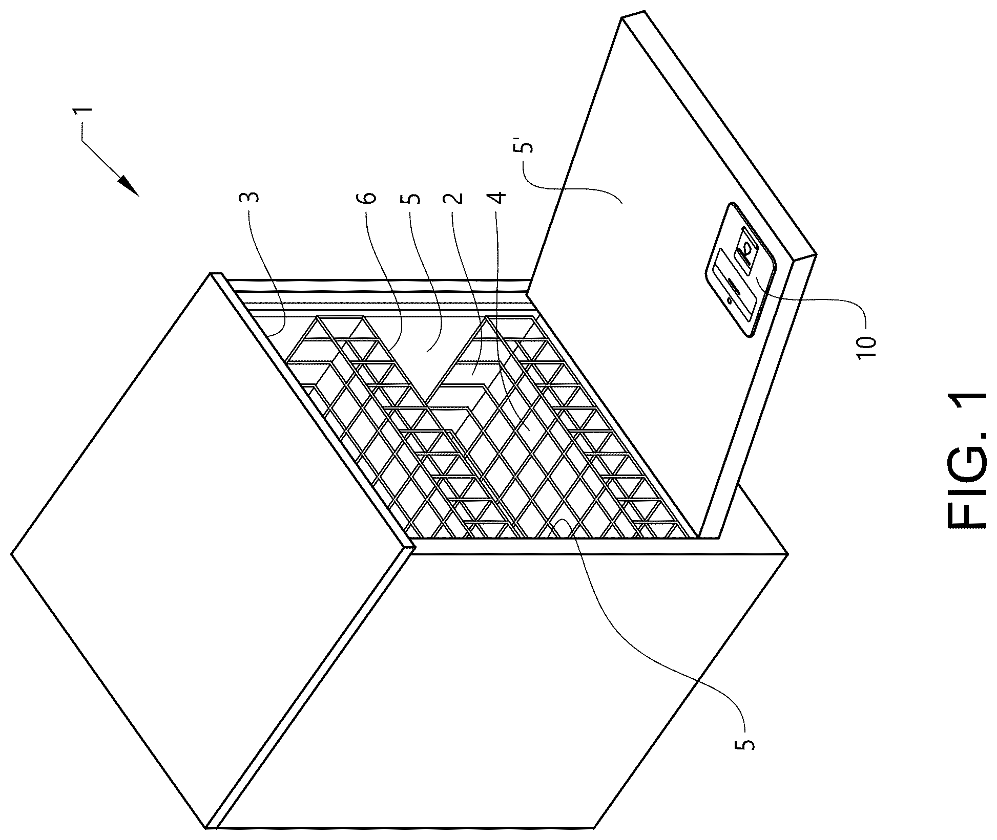 Patent US12551086 — Dishwasher detergent dispenser arrangement — Figure 1