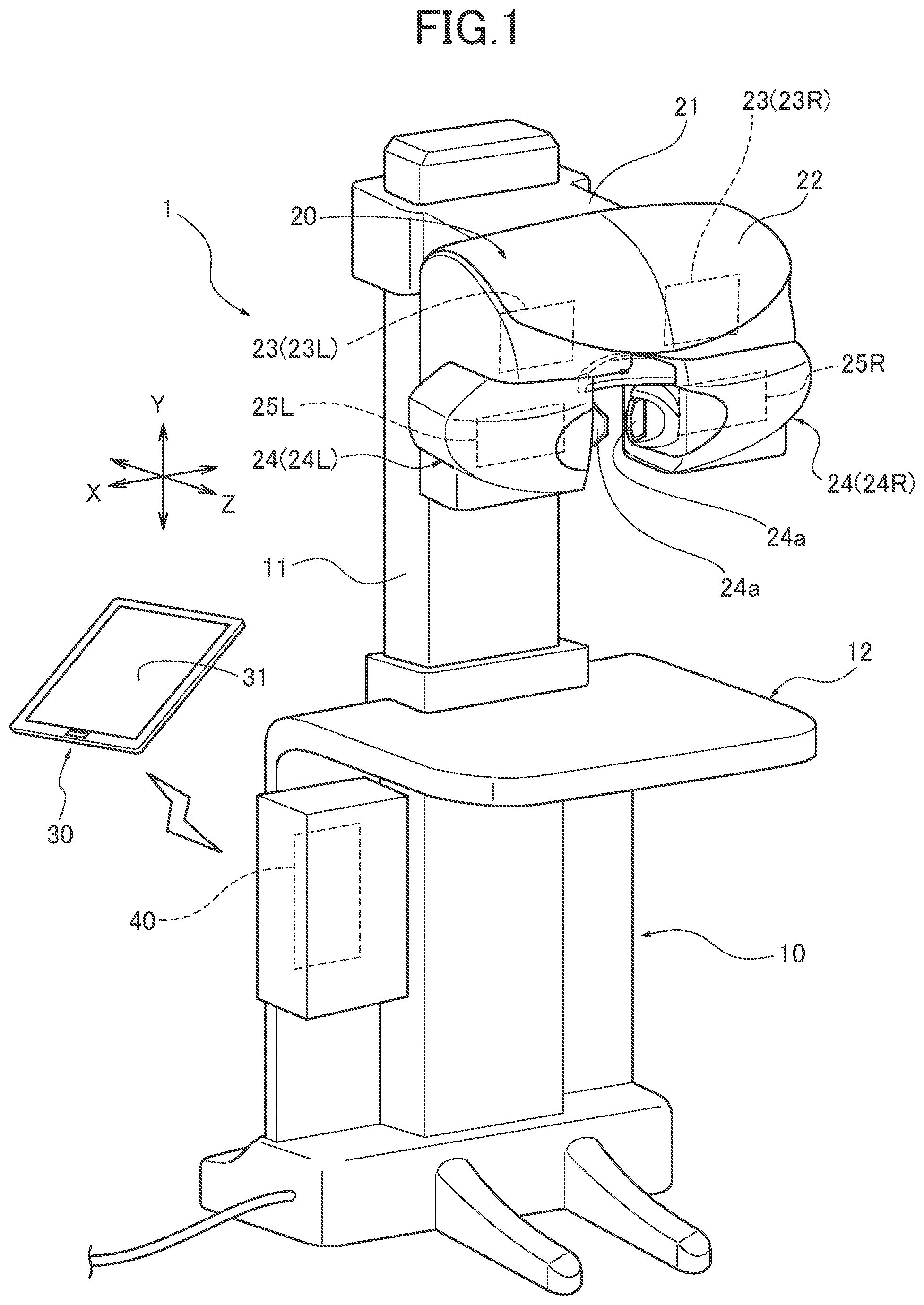 Patent US12551099 — Ophthalmologic apparatus — Figure 1