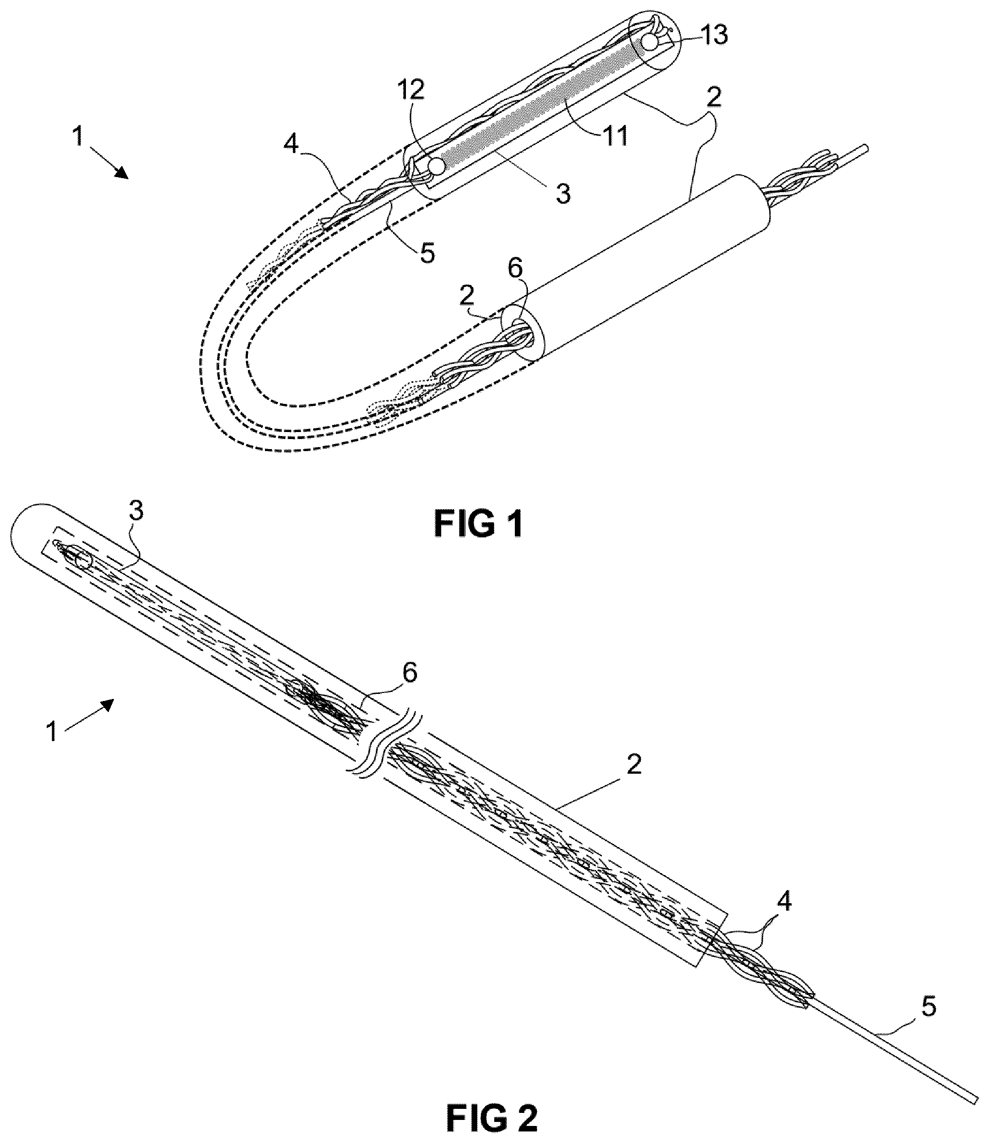 Patent US12551110 — Invasive temperature sensor system — Figure 1