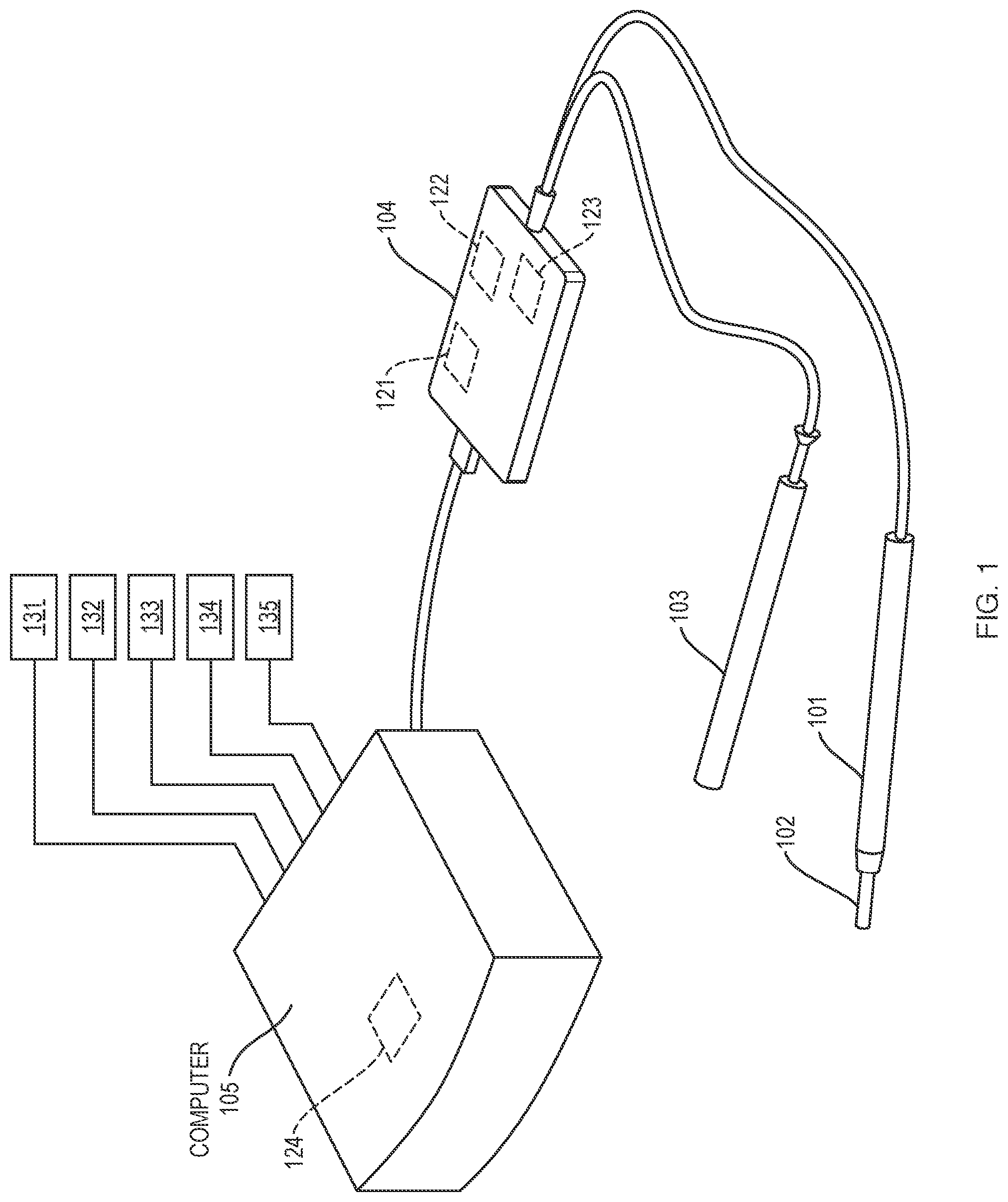 Patent US12551128 — Methods and apparatus for electro-meridian diagnostics — Figure 1