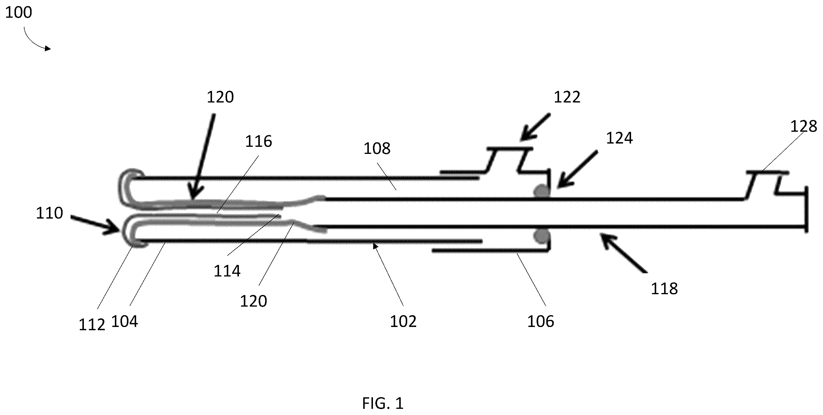 Patent US12551203 — Catheter with vessel lining for cell collection and methods for using same — Figure 1