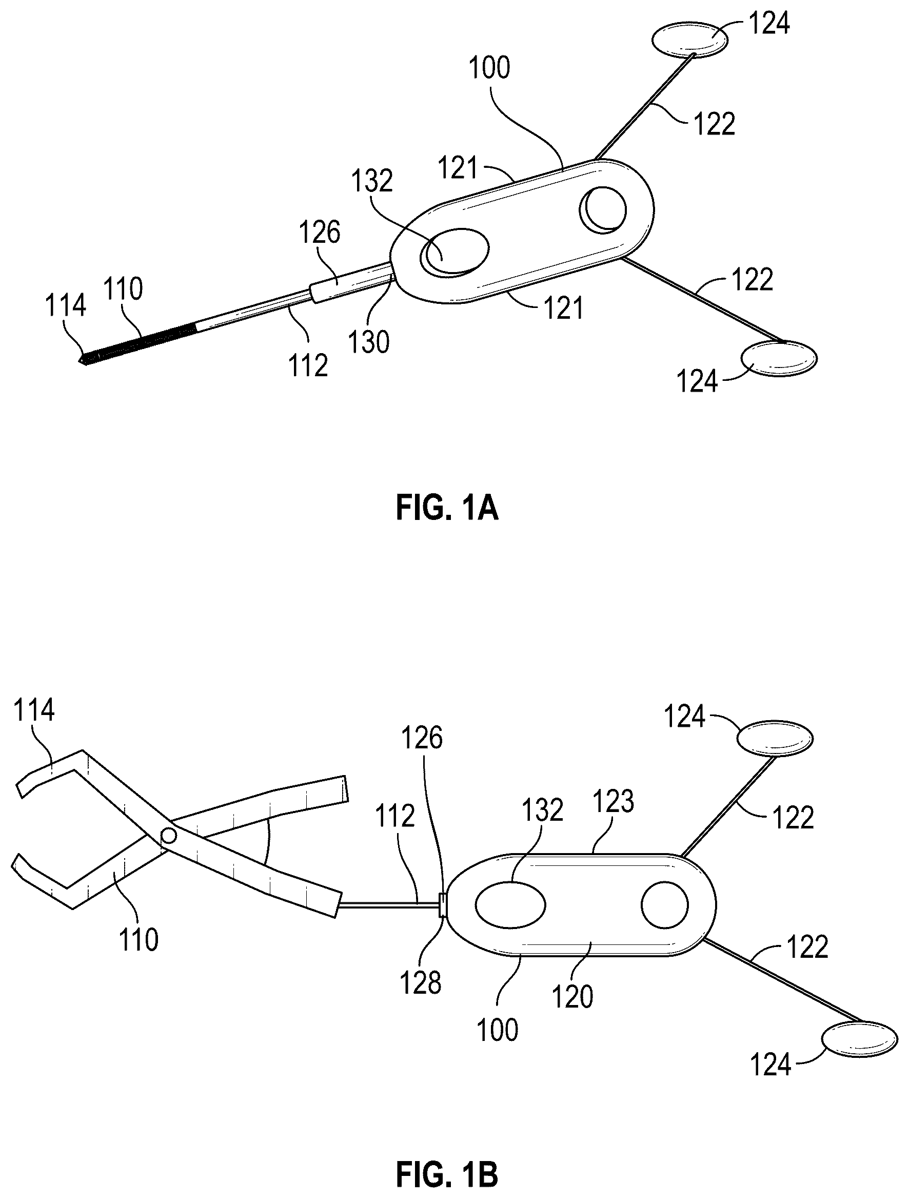 Patent US12551208 — Self-retaining bone holding devices and methods — Figure 1