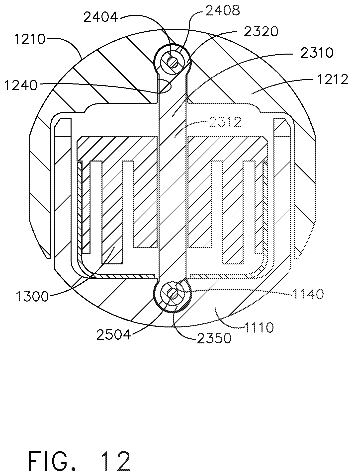Patent US12551214 Figure 11 – Surgical instruments with differential articulation joint arrangements for accommodating flexible actuators