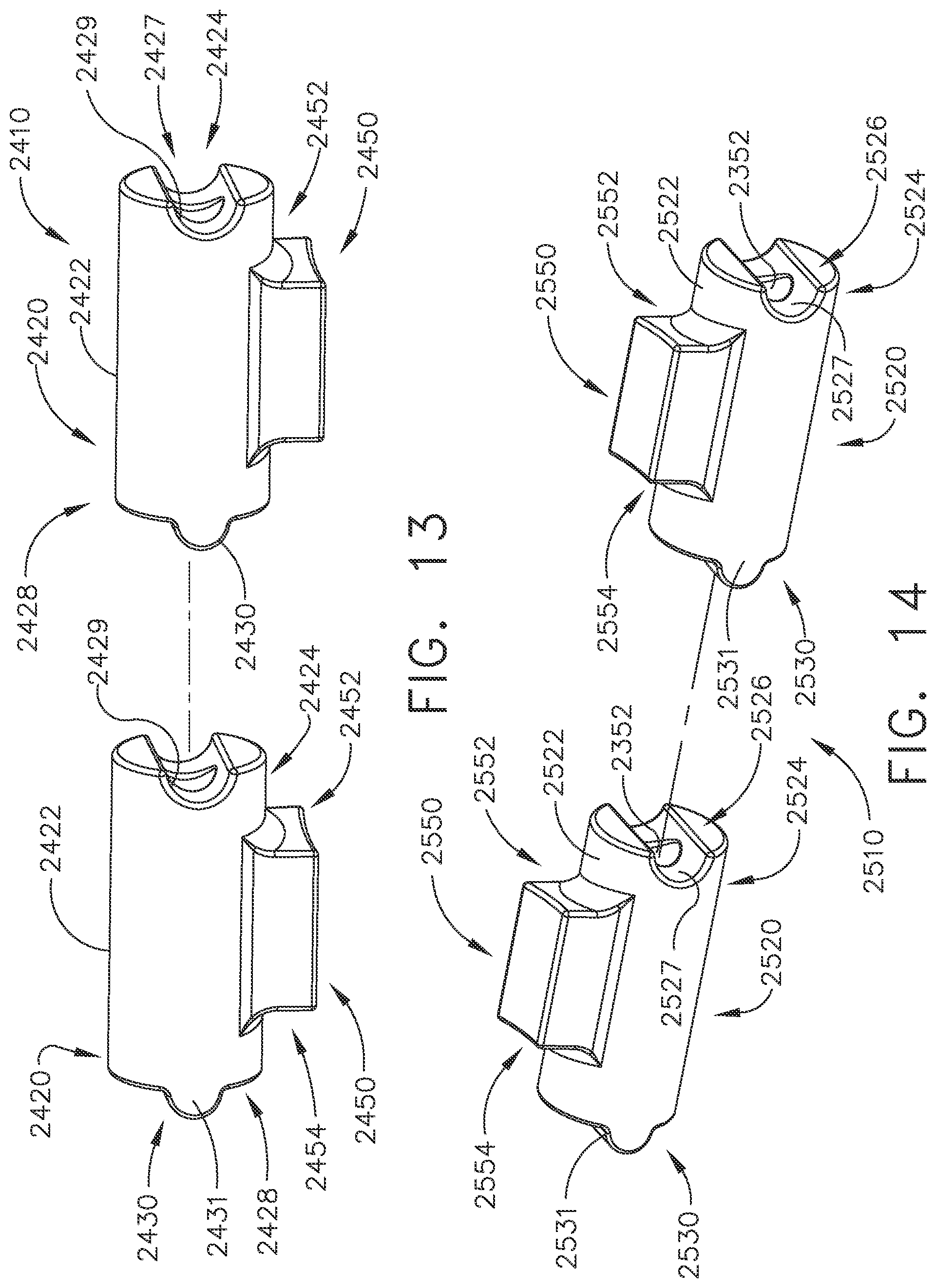 Patent US12551214 Figure 12 – Surgical instruments with differential articulation joint arrangements for accommodating flexible actuators