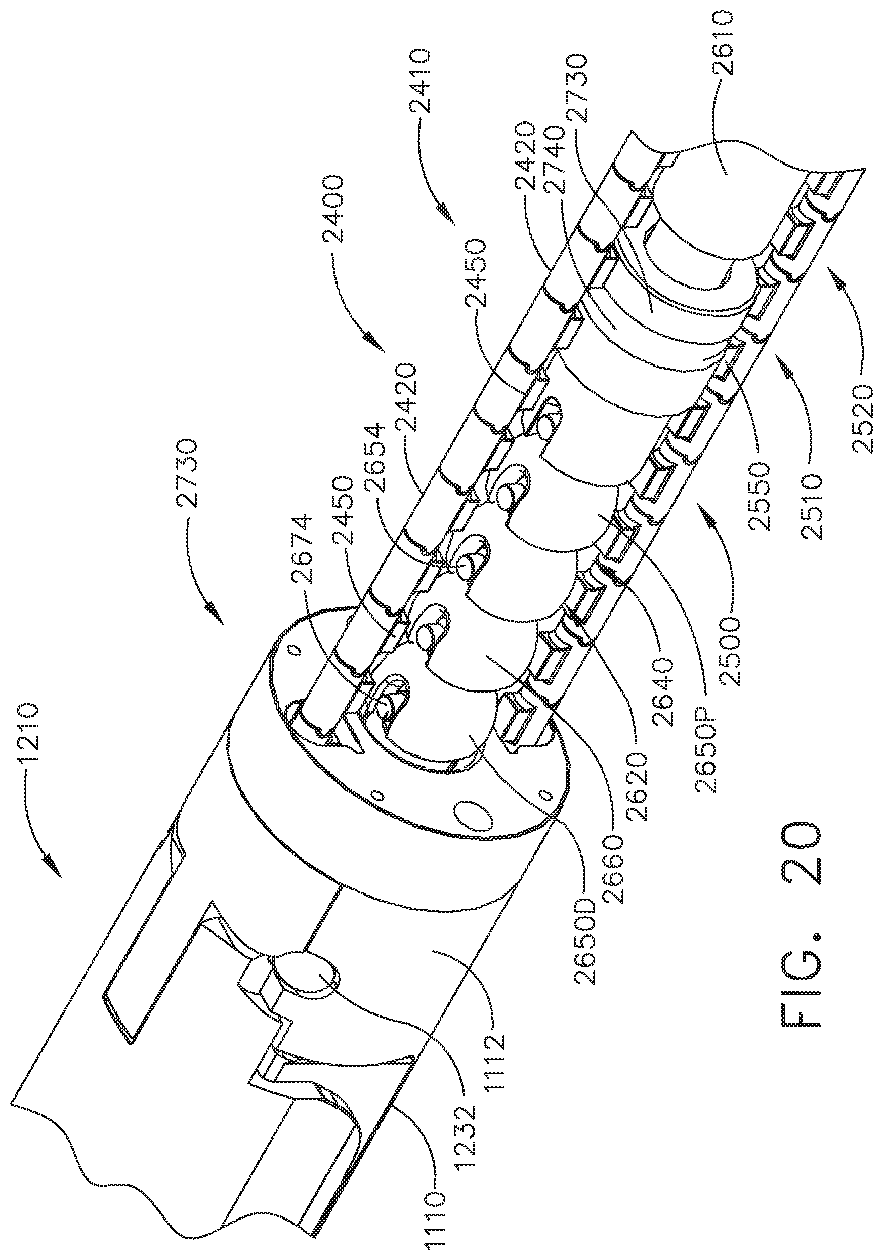 Patent US12551214 Figure 17 – Surgical instruments with differential articulation joint arrangements for accommodating flexible actuators