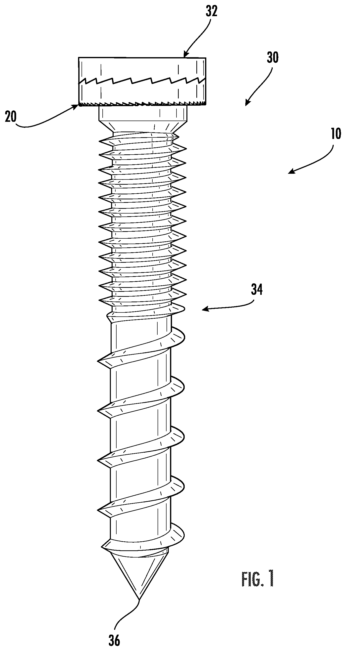 Patent US12551251 — Fixation assemblies for medical implants — Figure 1
