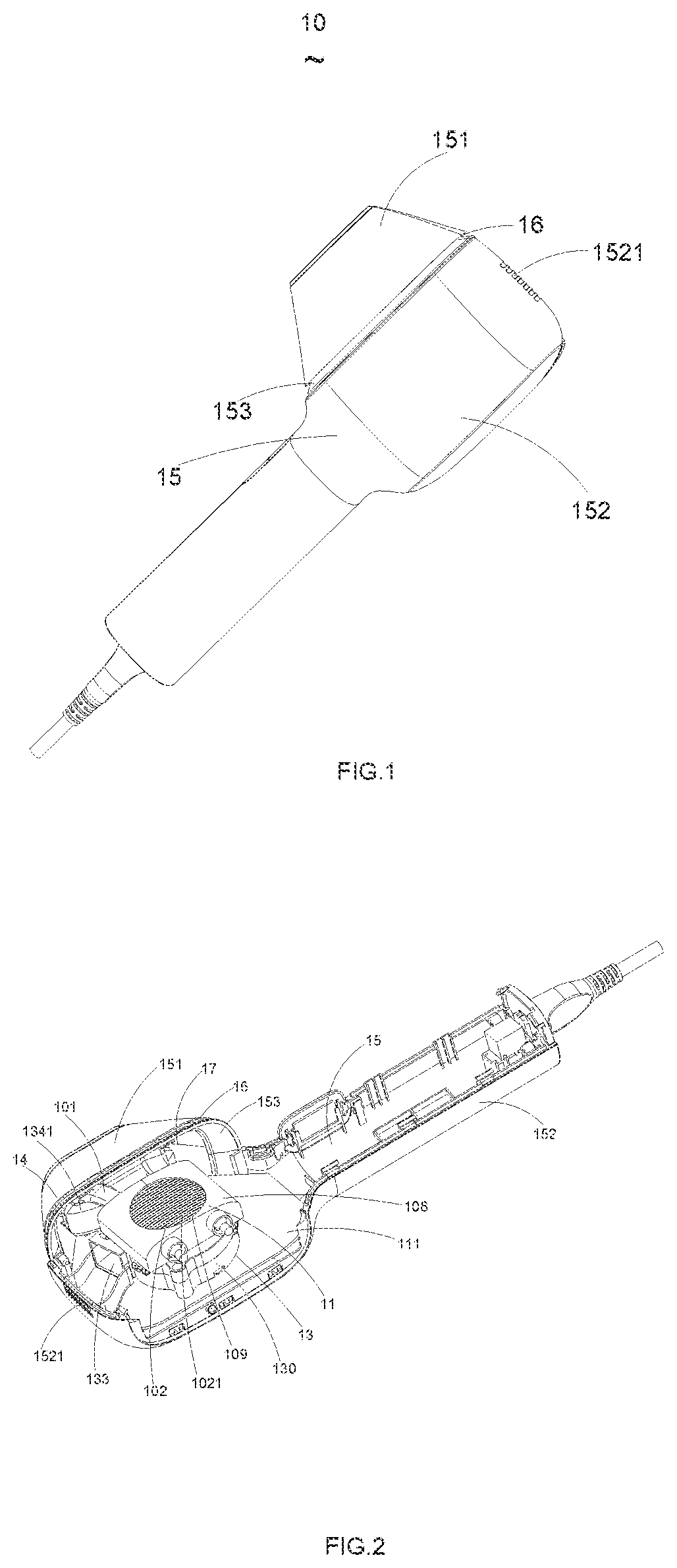 Patent US12551275 — Hair-removal apparatus — Figure 1
