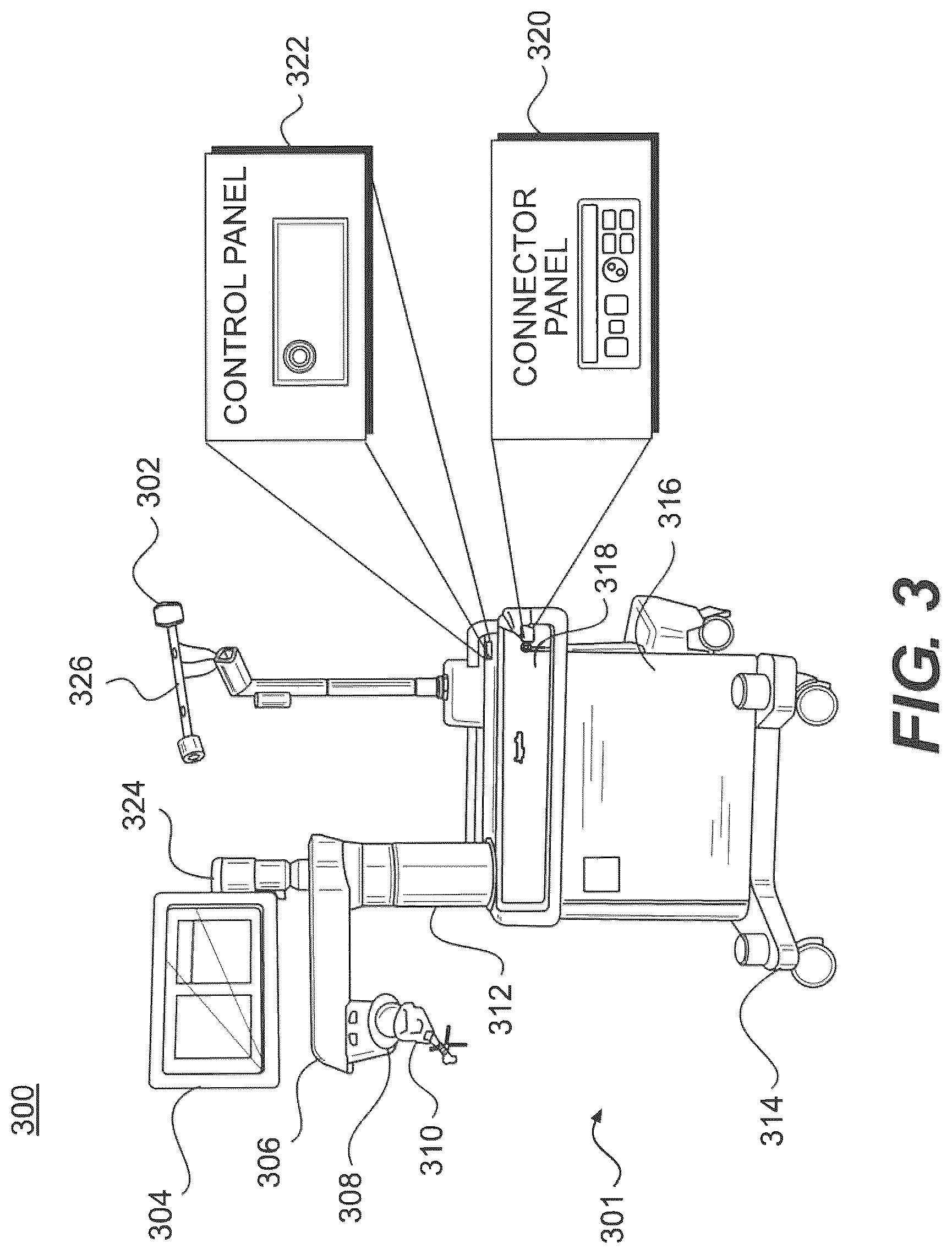 Patent US12551295 Figure 3 – Camera tracking system identifying phantom markers during computer assisted surgery navigation