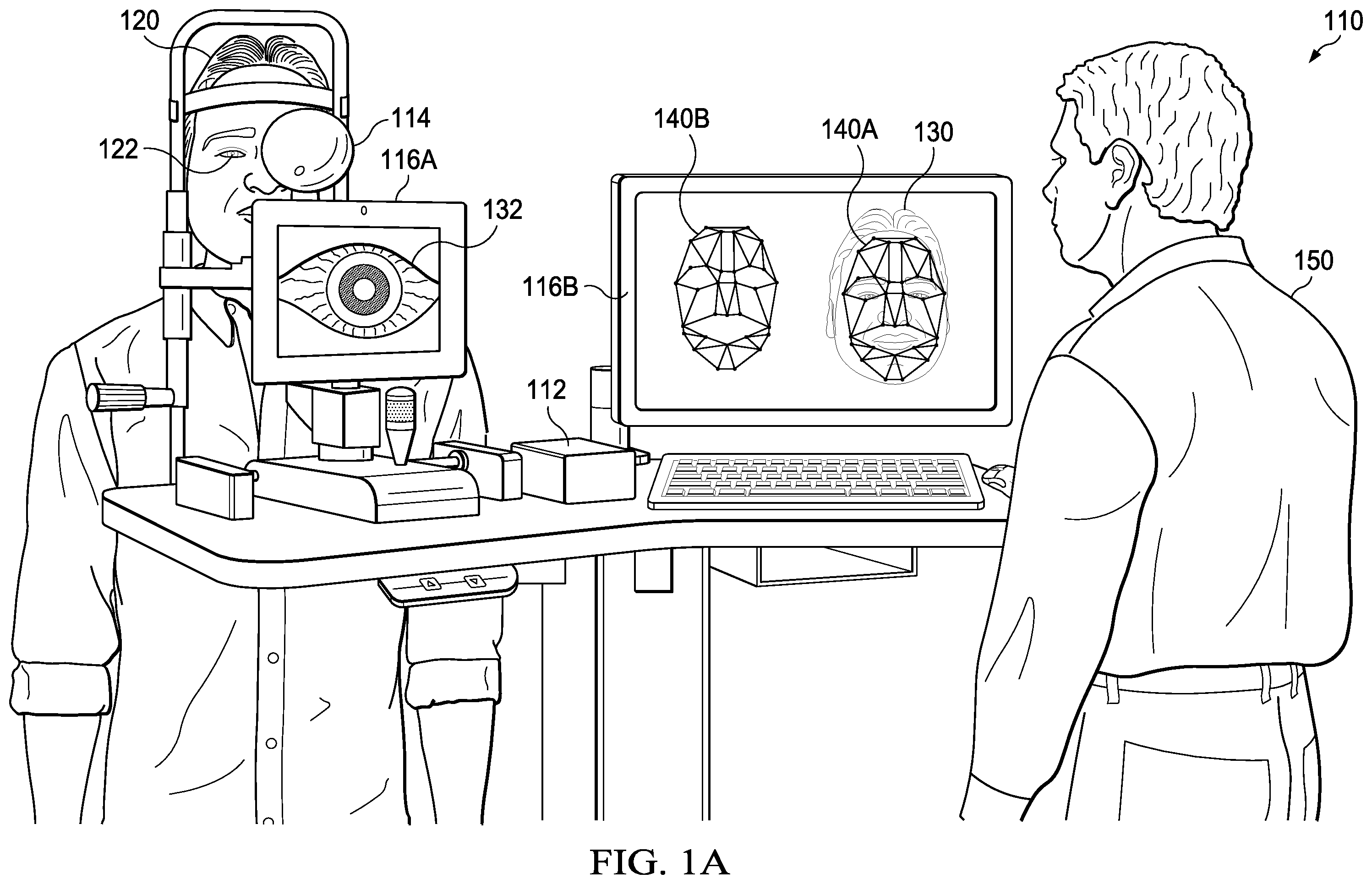 Patent US12551299 — System and method of utilizing computer-aided identification with medical procedures — Figure 1