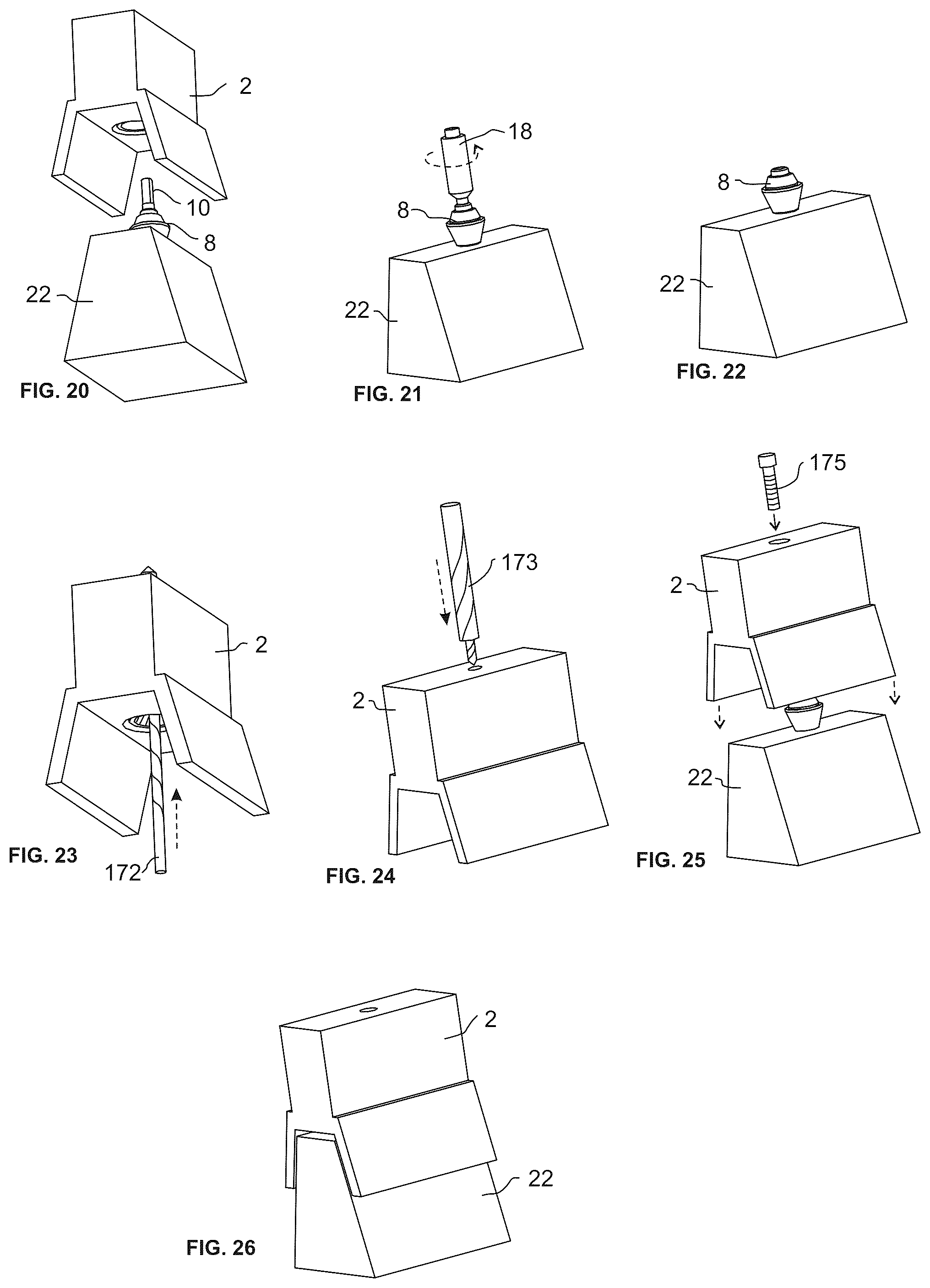 Patent US12551319 Figure 7 – Screw-attached pick-up dental coping system and methods