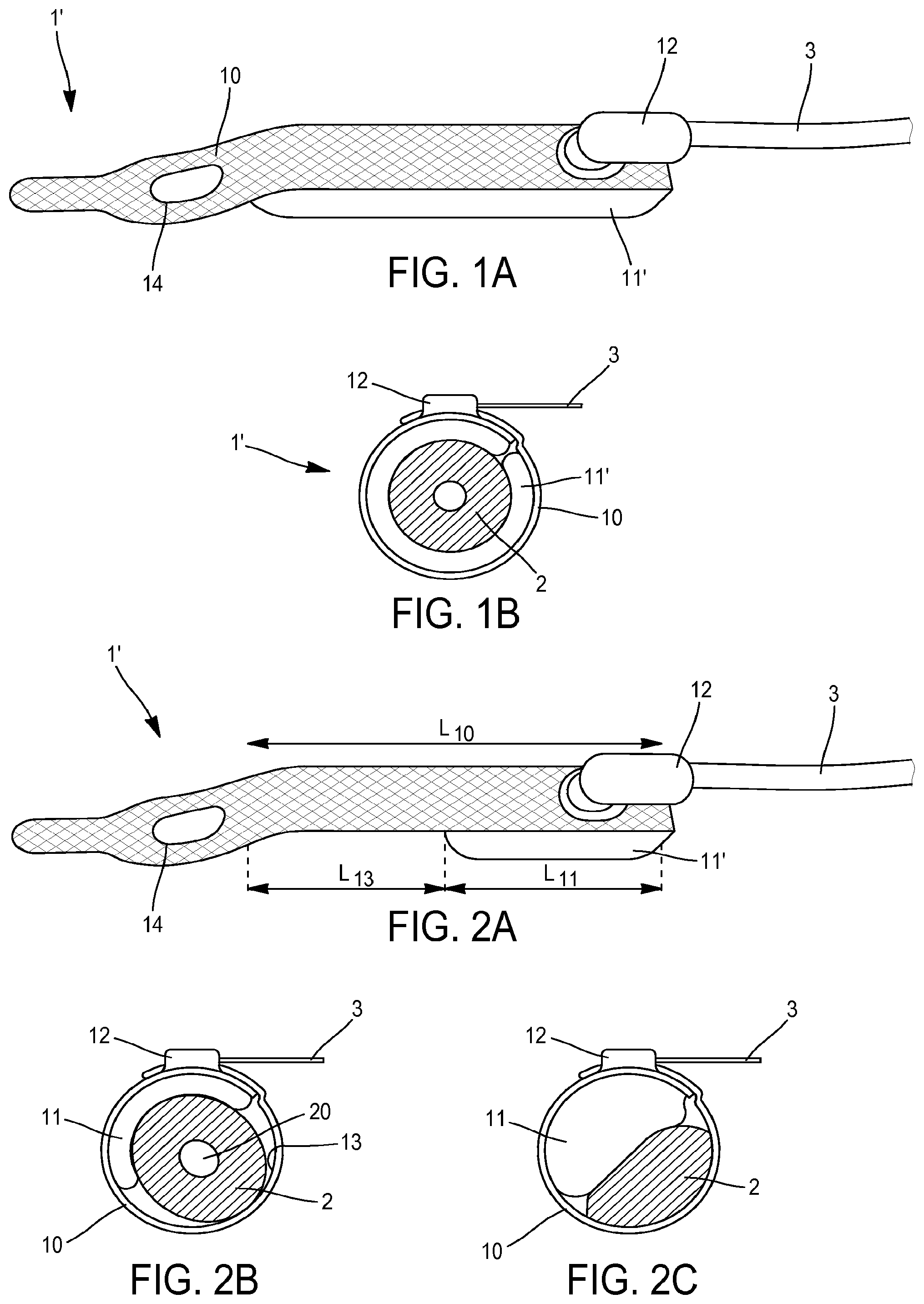 Patent US12551324 — Occlusive cuff and implantable occlusive system comprising such a cuff — Figure 1