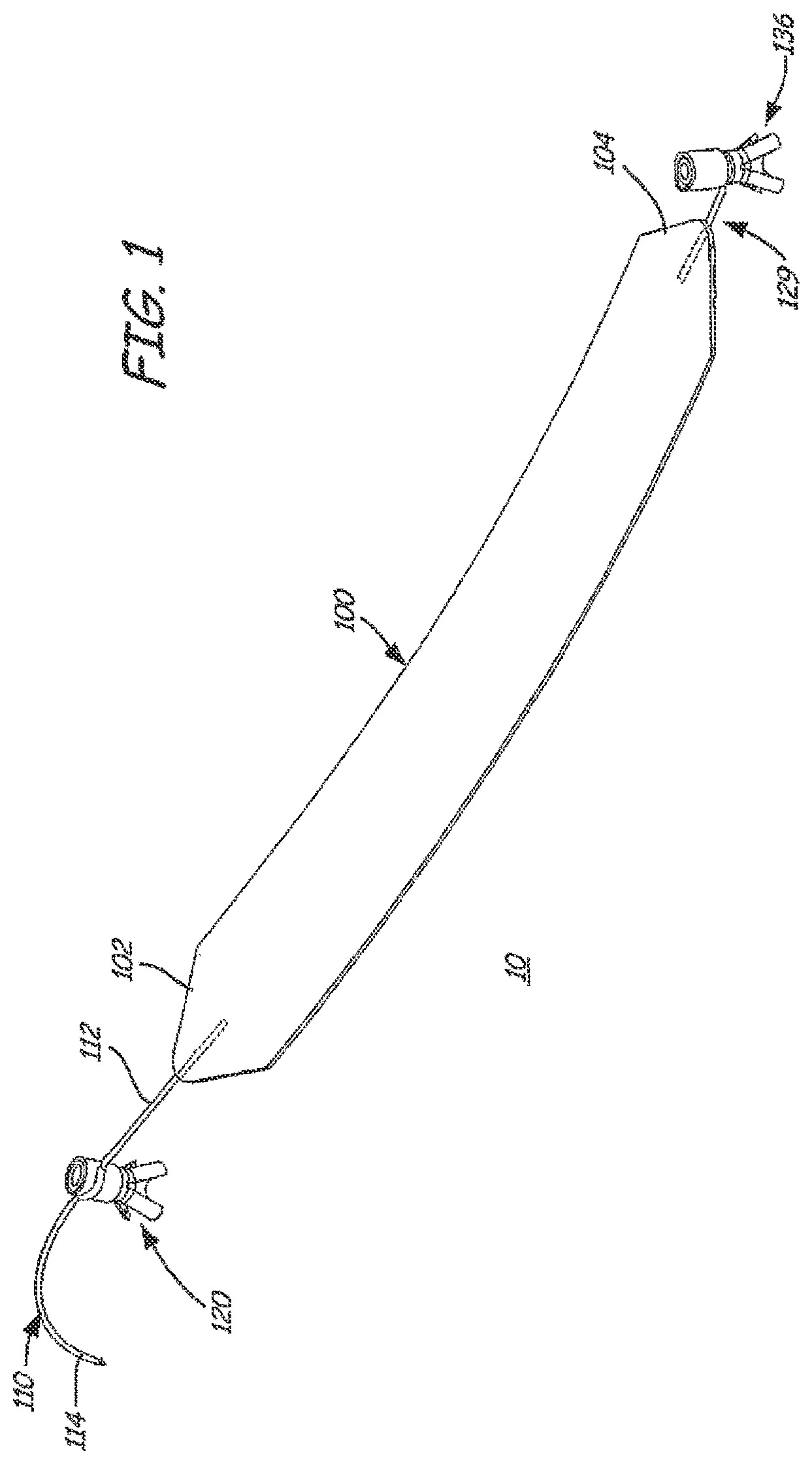 Patent US12551325 — Method of treating urinary incontinence in a patient by placing a sling in a single vaginal incision — Figure 1
