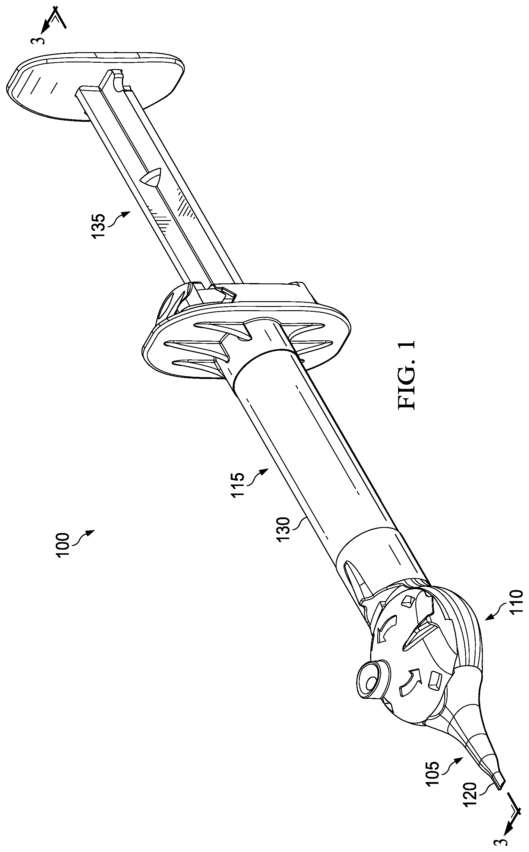 Patent US12551334 — Surgical implant delivery with lockable plunger — Figure 1