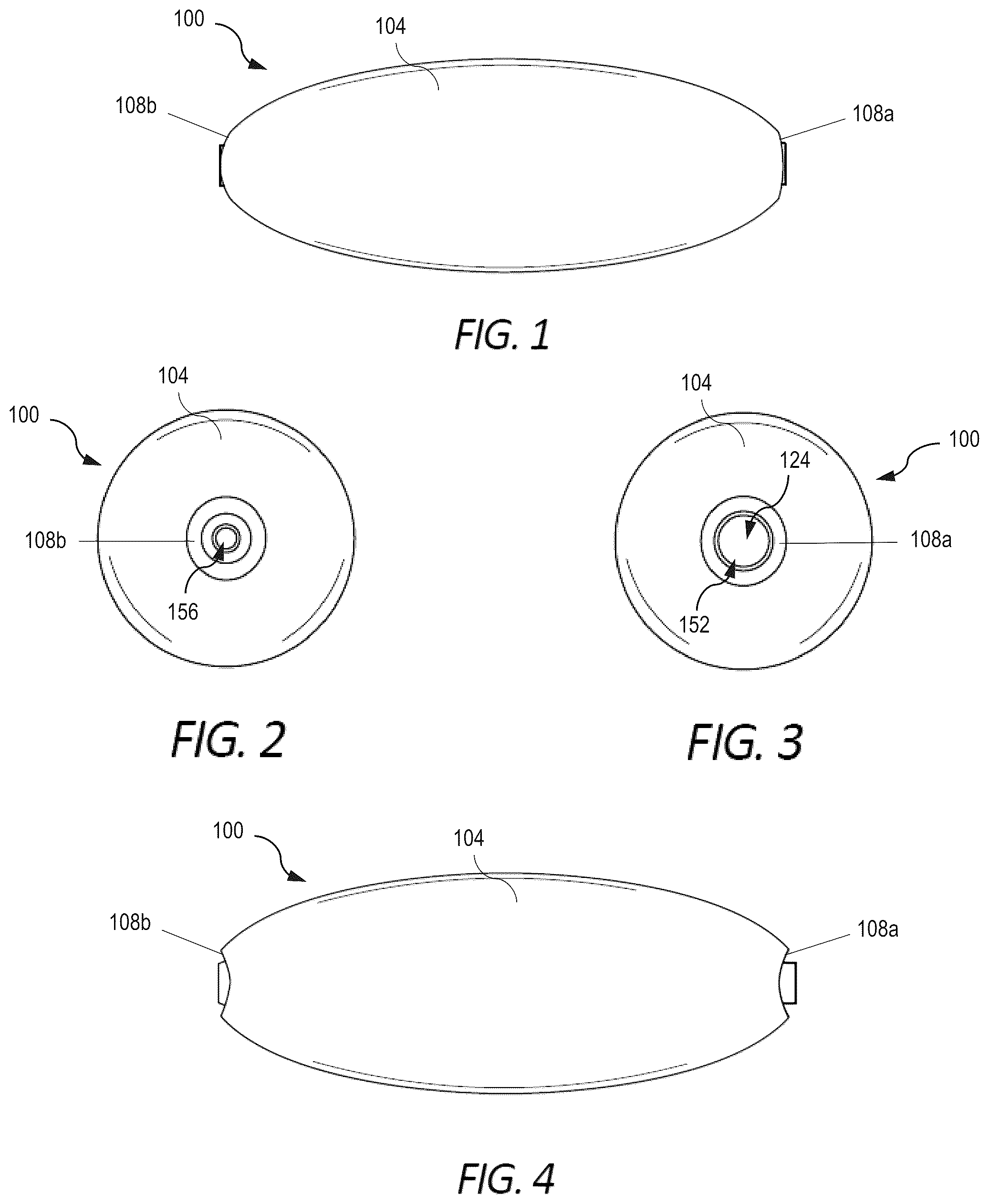 Patent US12551352 — Implantable nuclear prosthesis, kits, and related methods — Figure 1