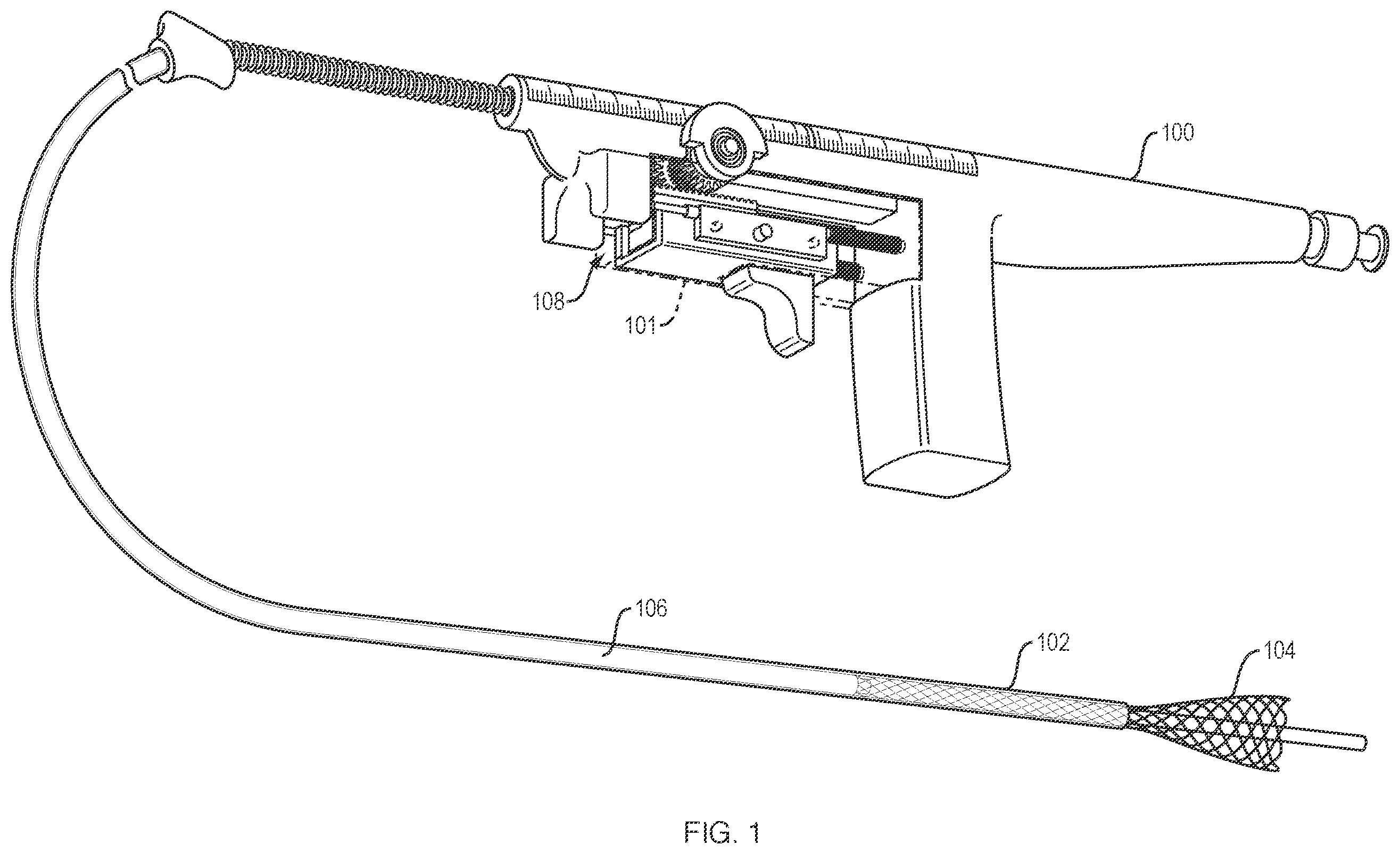 Patent US12551359 Figure 1 – Devices and methods for controlled delivery of a stent