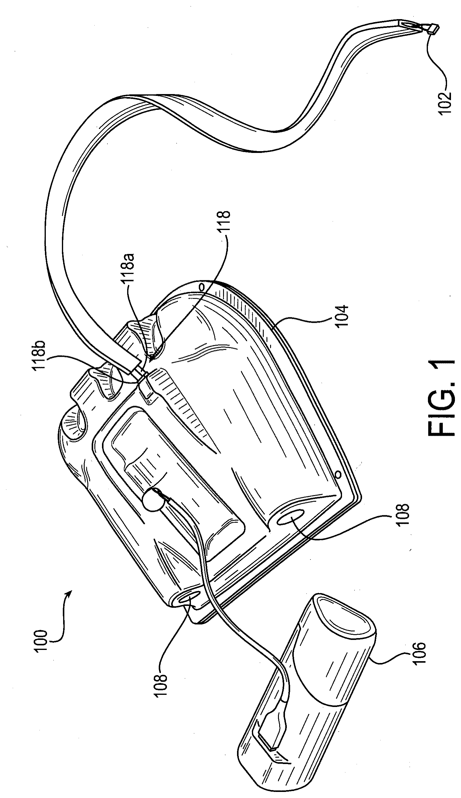 Patent US12551378 Figure 1 – Ventilation unit and controller device