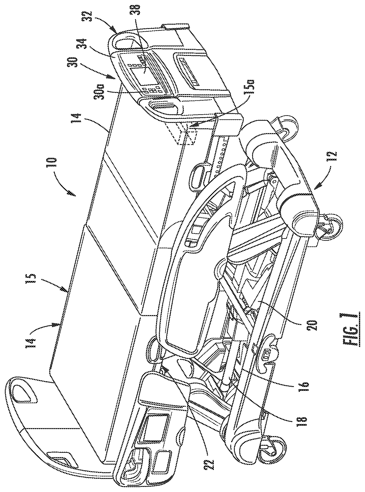 Patent US12551391 — Patient support with improved control — Figure 1