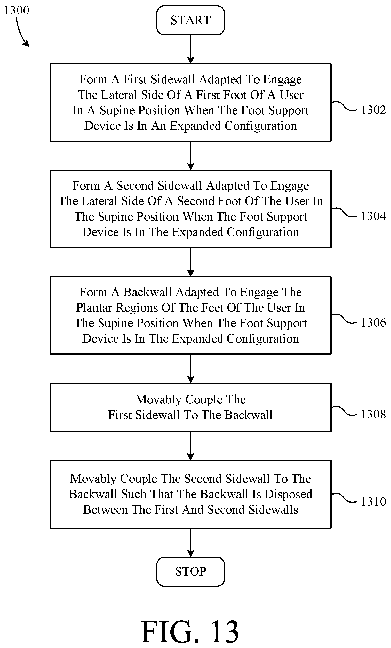 Patent US12551392 Figure 16 – Foot support device