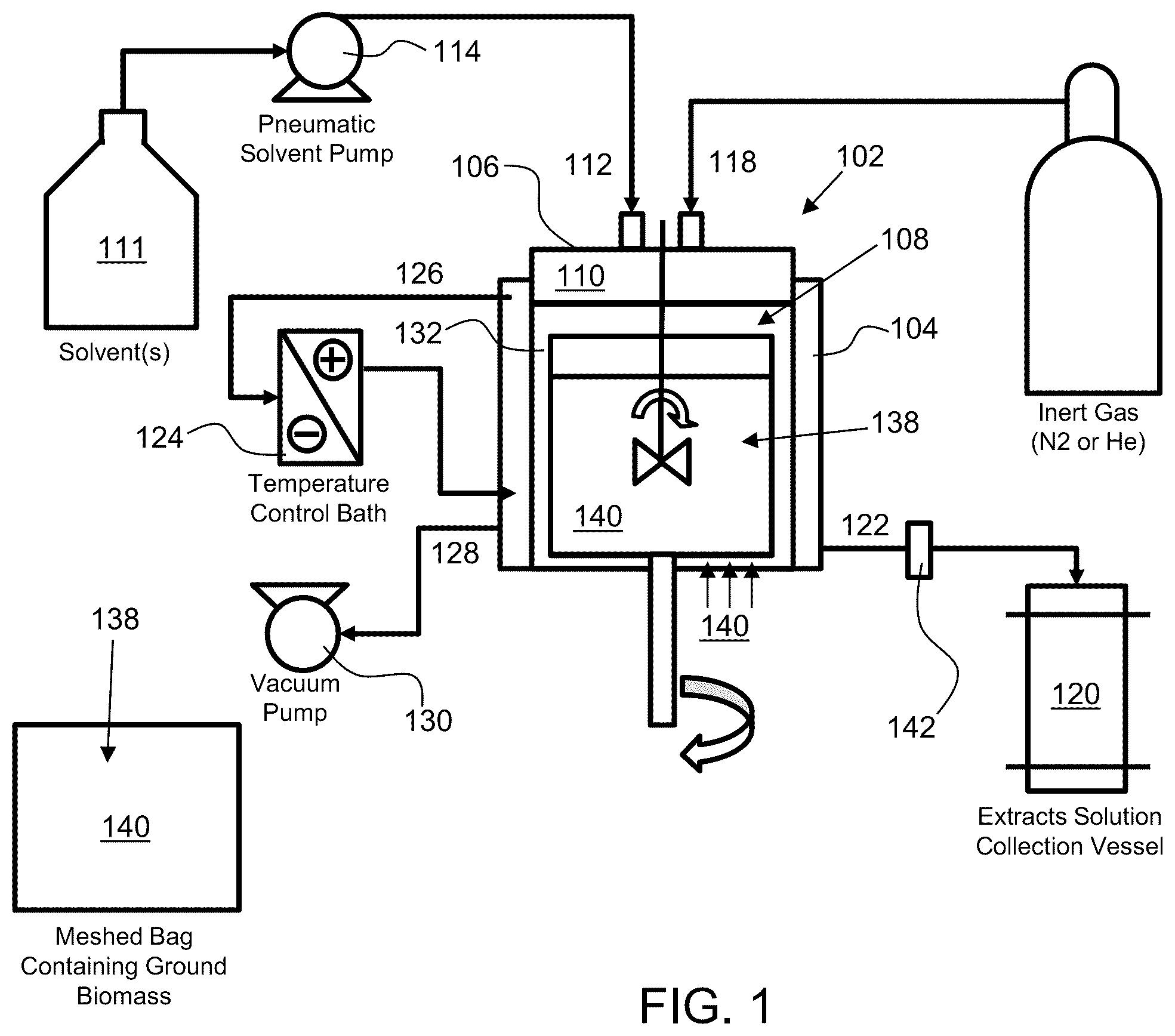 Patent US12551519 — Extraction system and method for organic metabolites — Figure 1