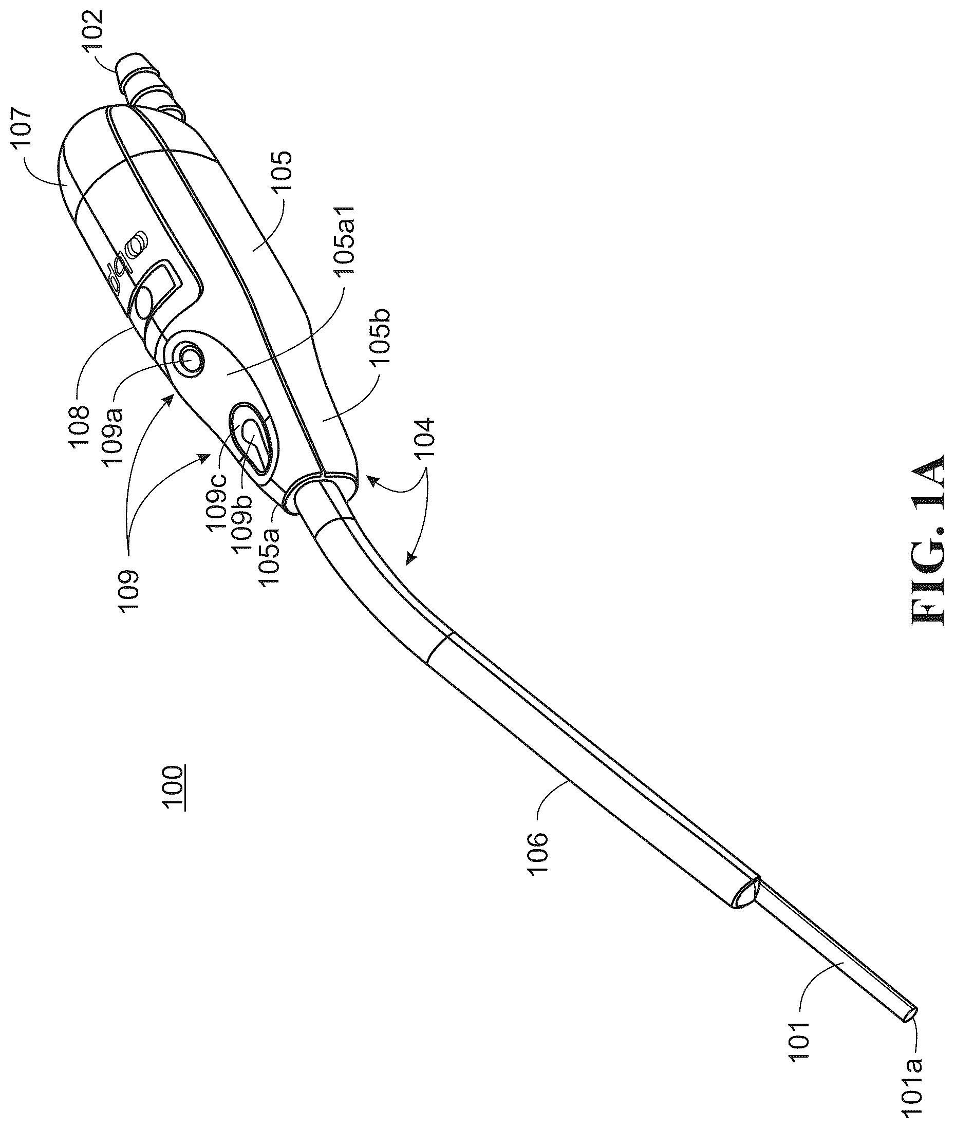 Patent US12551610 — Illuminated suction device — Figure 1