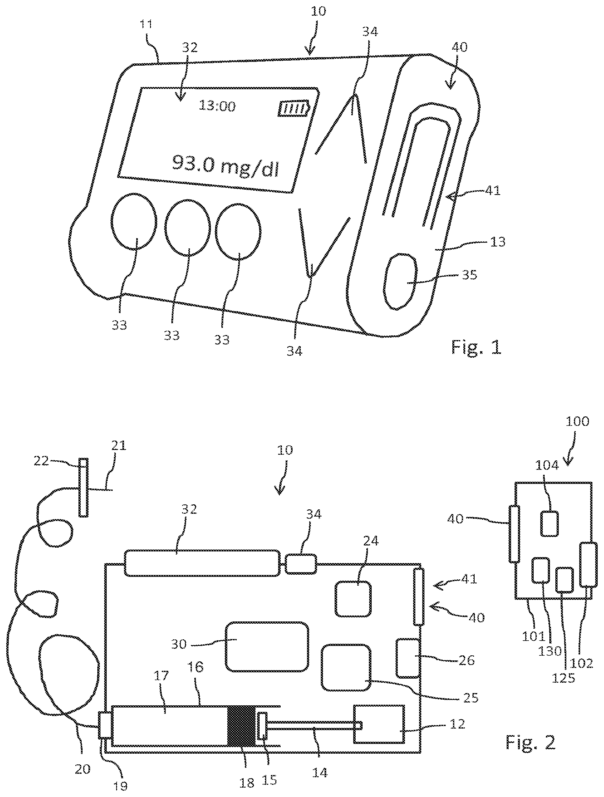 Patent US12551614 — Trigger arrangement for an infusion device — Figure 1