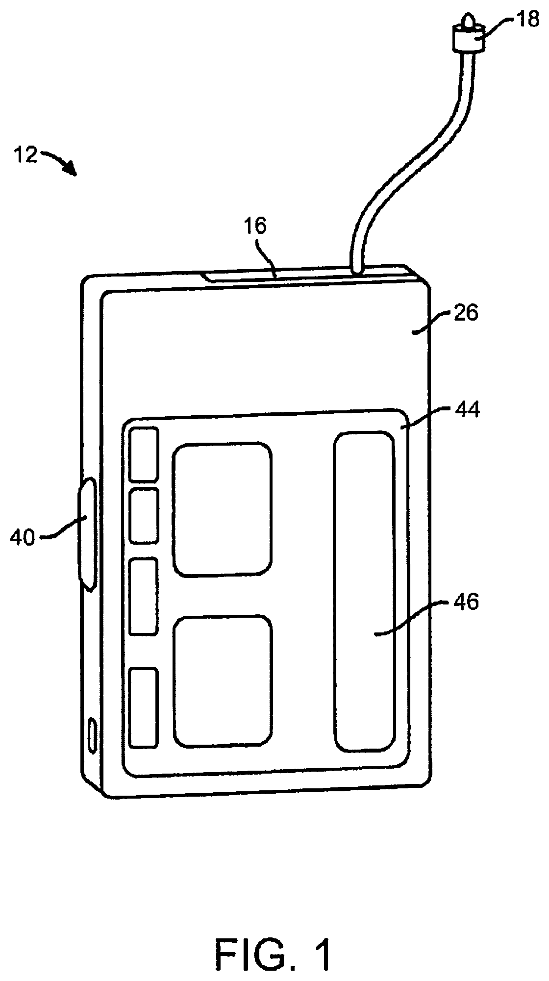 Patent US12551618 — System and method for mitigating risk in automated medicament dosing — Figure 1