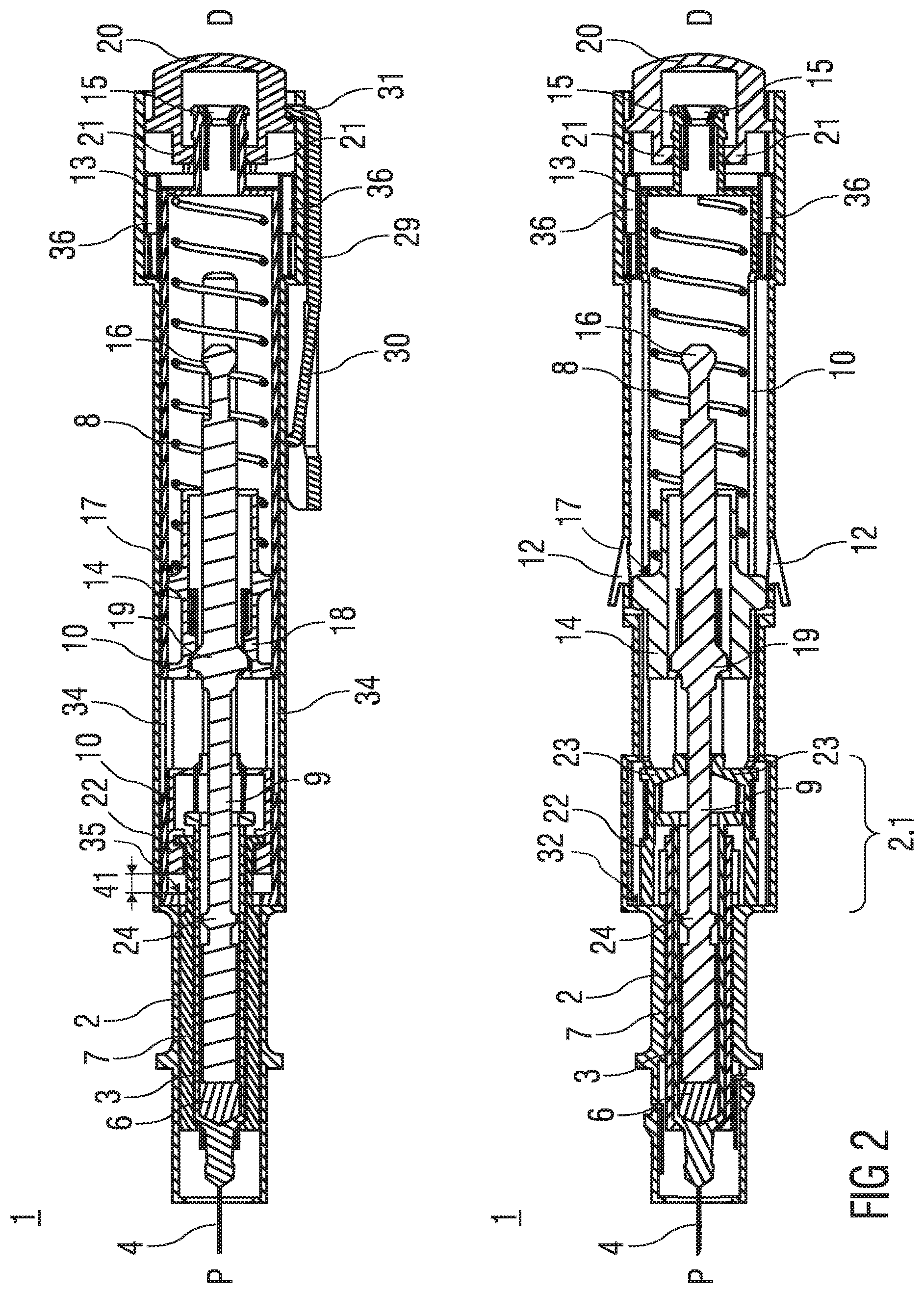 Patent US12551625 Figure 2 – Auto-injector