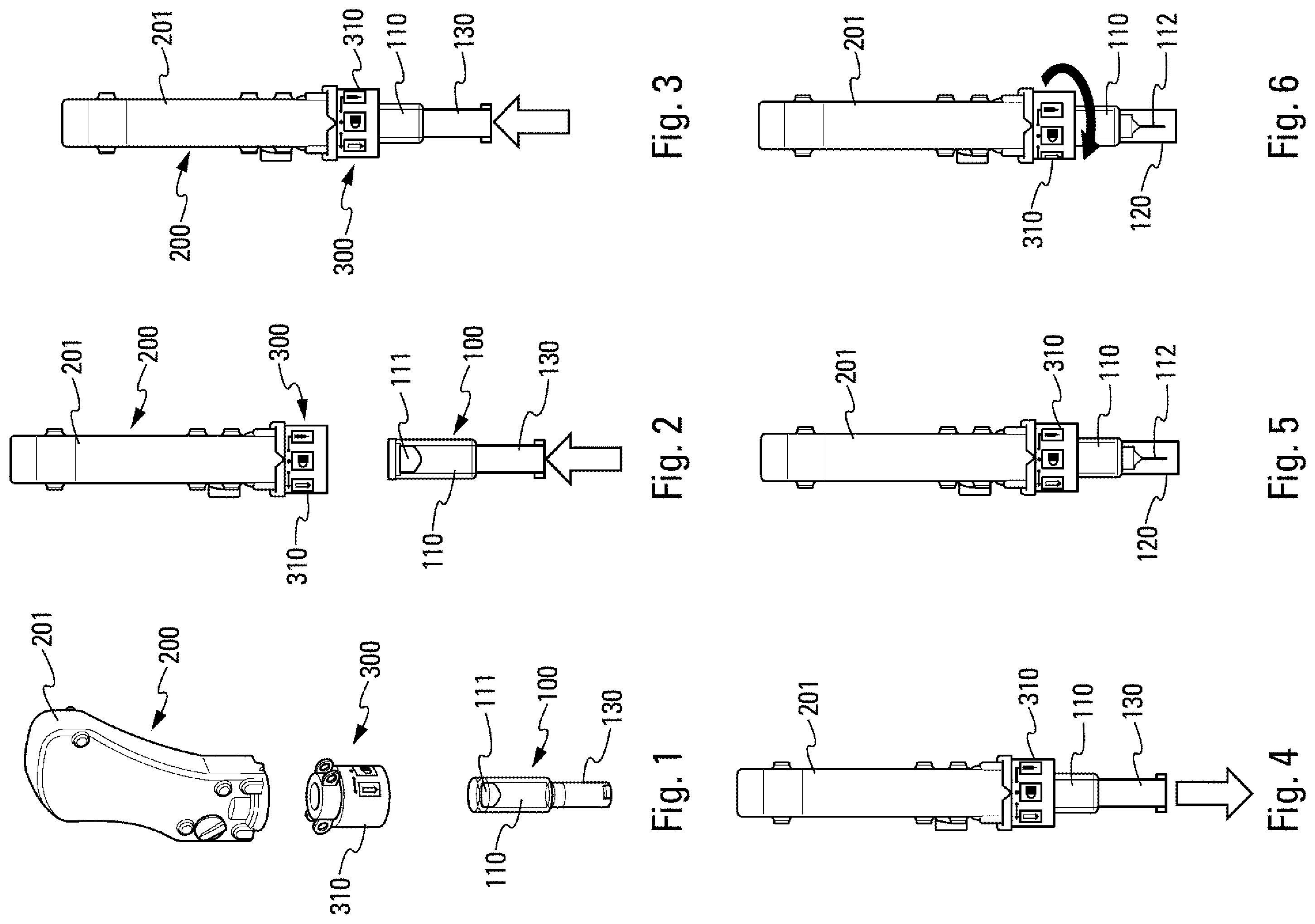 Patent US12551627 Figure 1 – Auto-injector