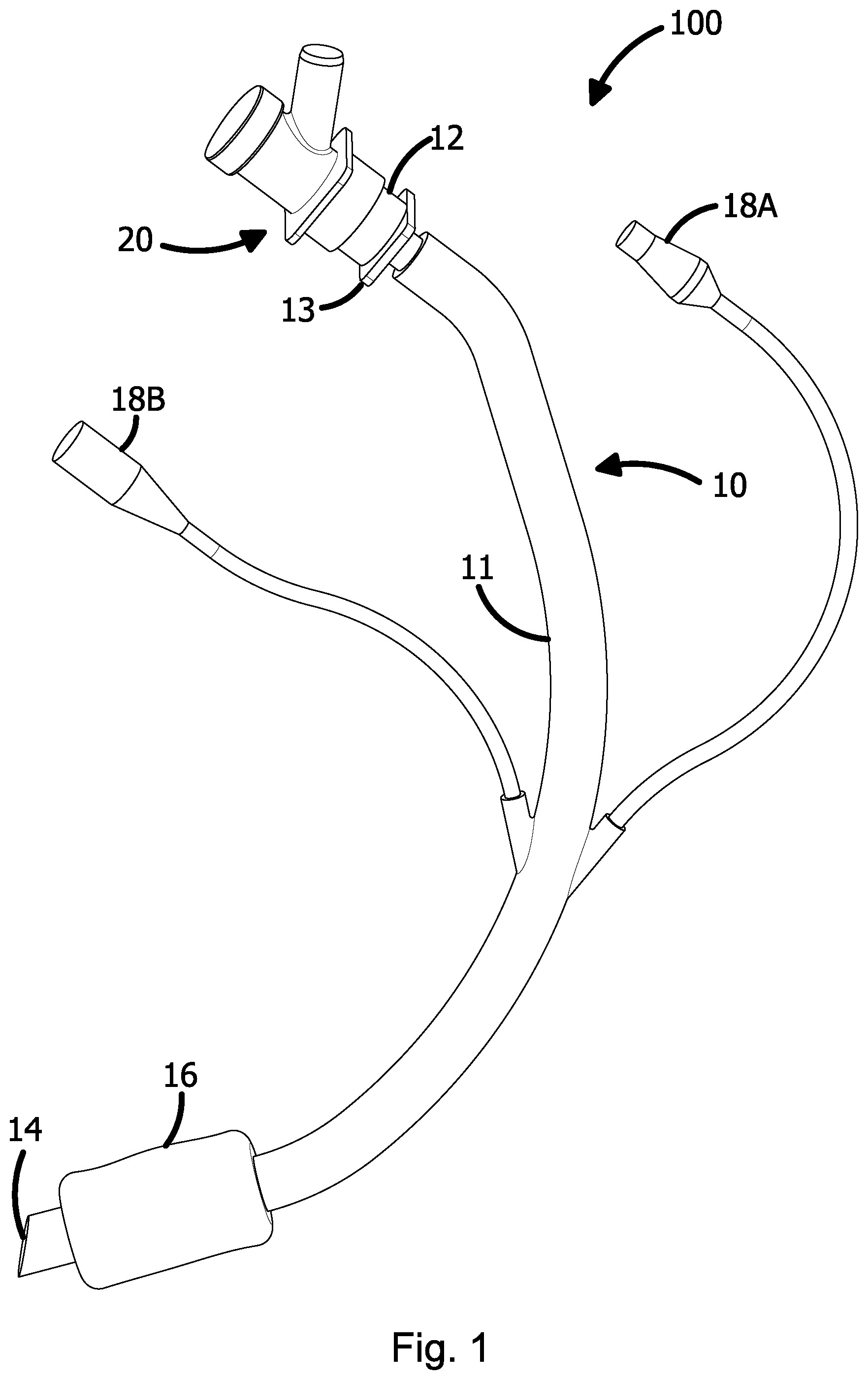 Patent US12551645 — Intubation assembly — Figure 1