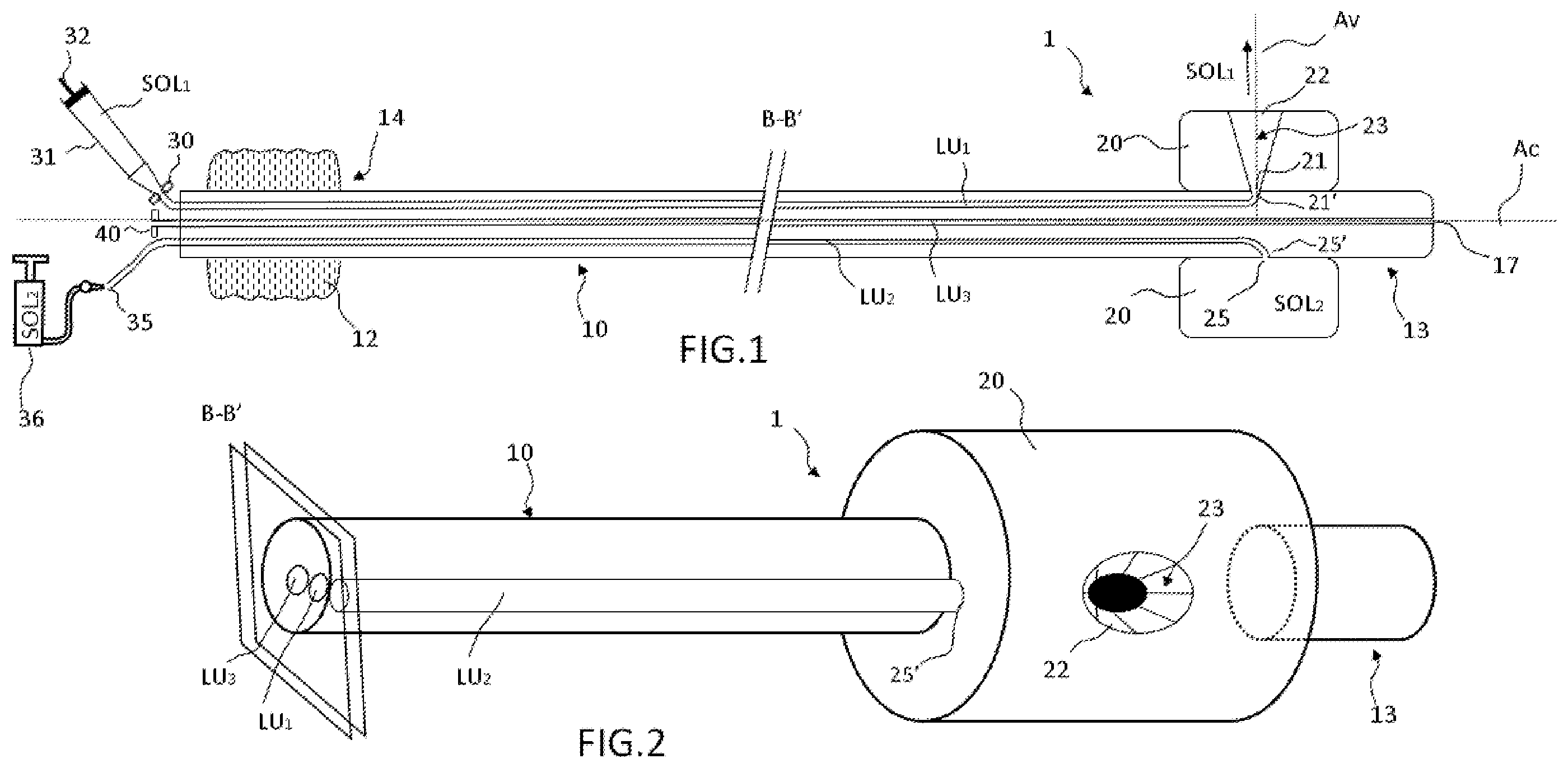 Patent US12551667 — Catheter, inflatable balloon for a catheter — Figure 1