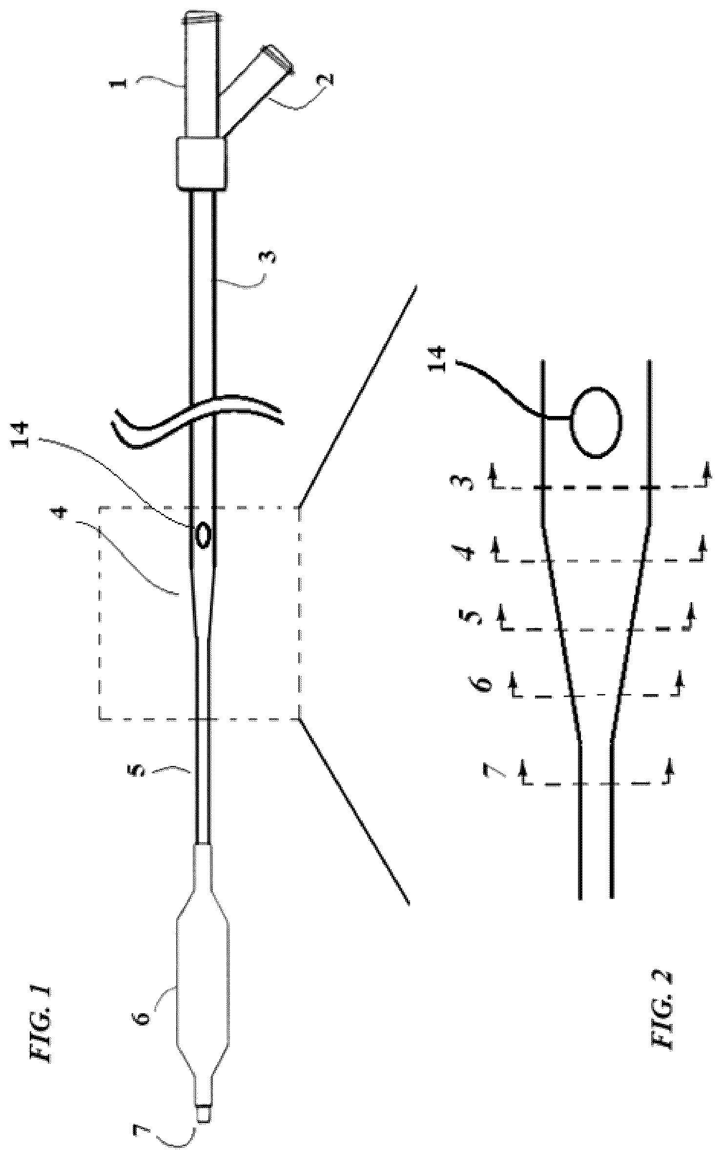 Patent US12551668 — Angioplasty balloon catheter comprising a biaxial-coaxial transition — Figure 1