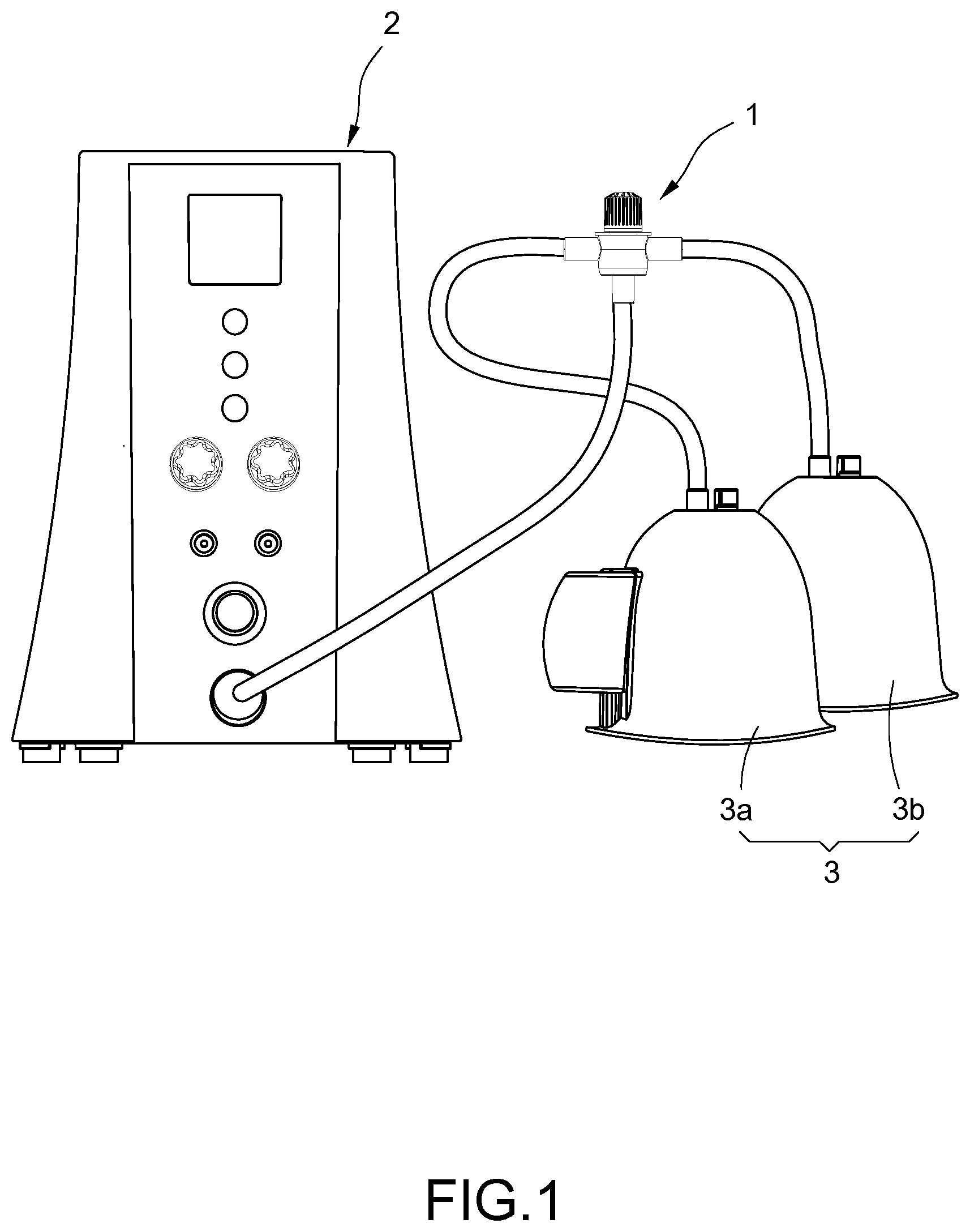 Patent US12551684 — Ventilation switching structure of negative pressure regulator — Figure 1