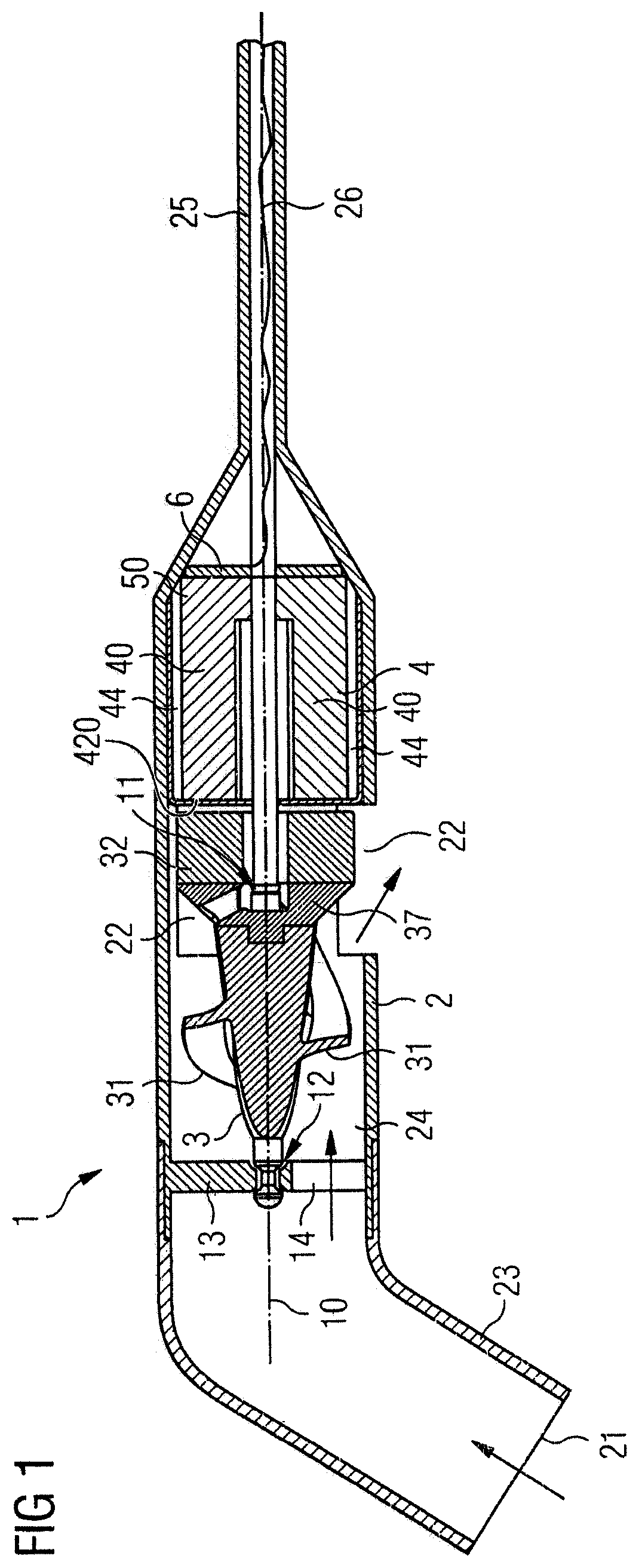 Patent US12551687 — Blood pump — Figure 1