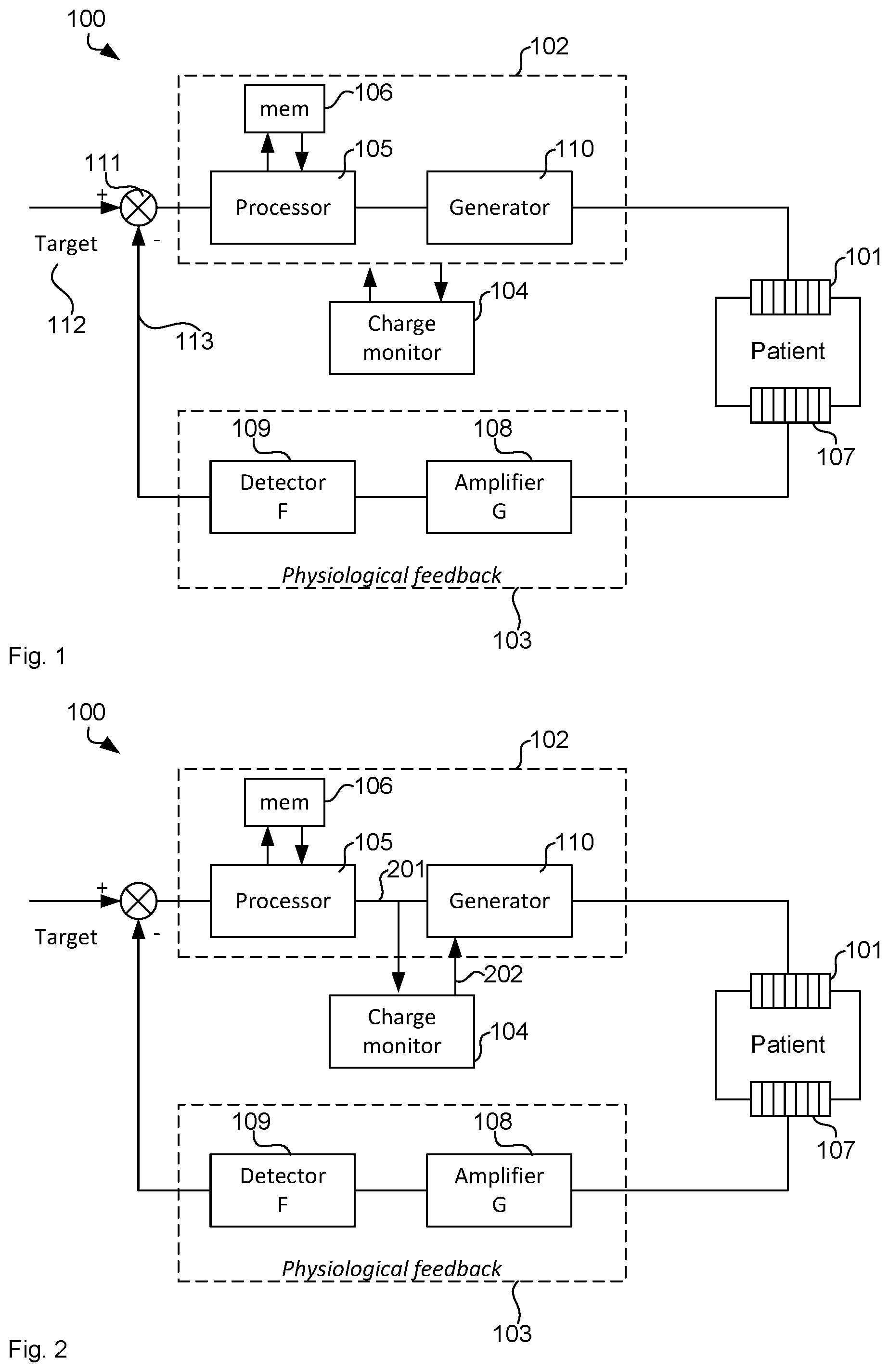 Patent US12551701 — Charge monitor — Figure 1