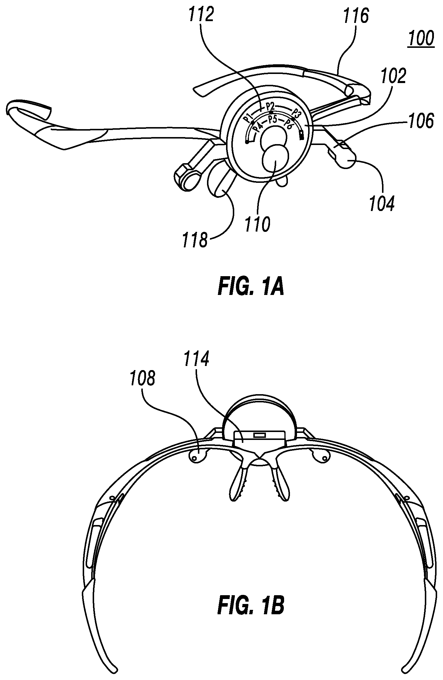 Patent US12551718 — Electromagnetic and photobiomodulation devices for treating eye disorders and methods of using the same — Figure 1