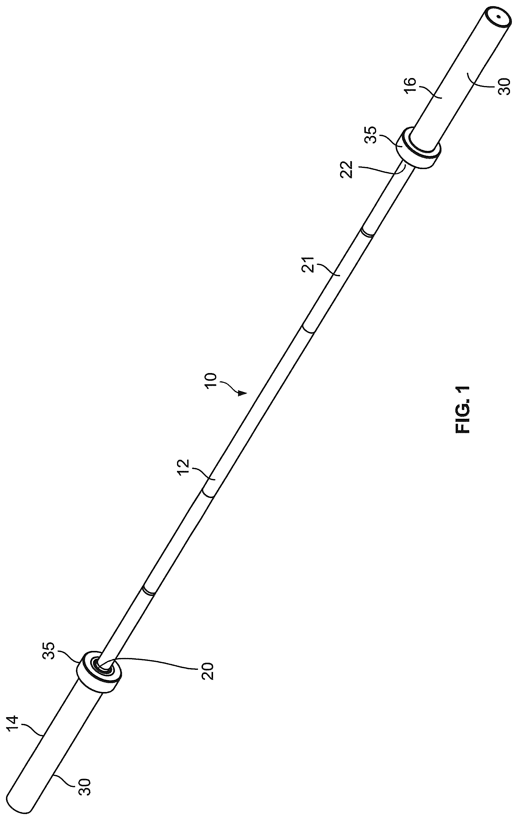 Patent US12551745 — Barbell — Figure 1
