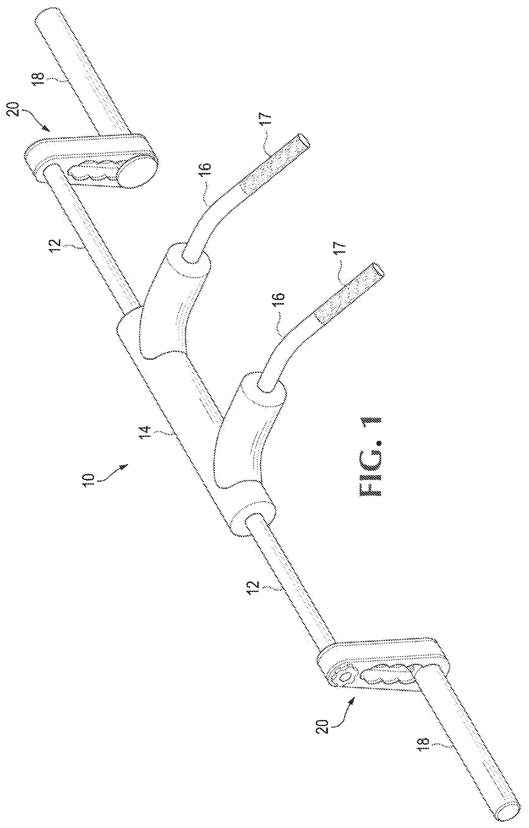 Patent US12551748 — Multi-position strength bar — Figure 1