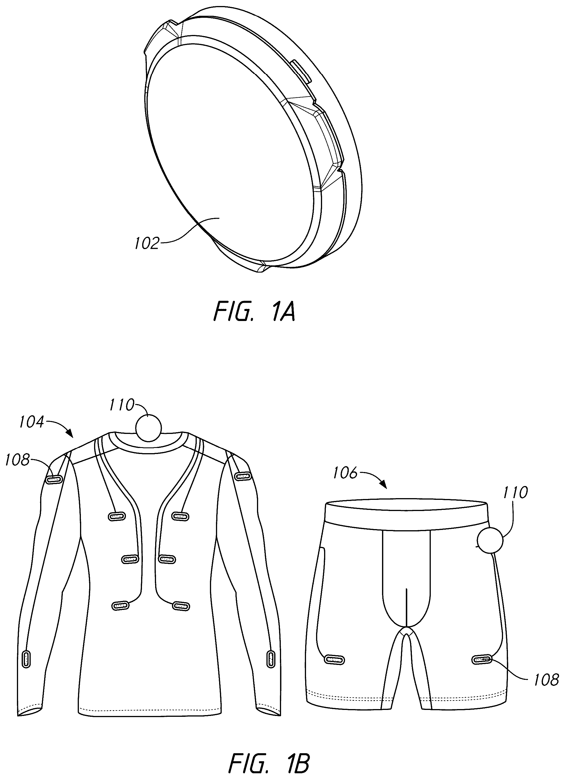 Patent US12551759 — Systems and methods for monitoring athletic performance — Figure 1