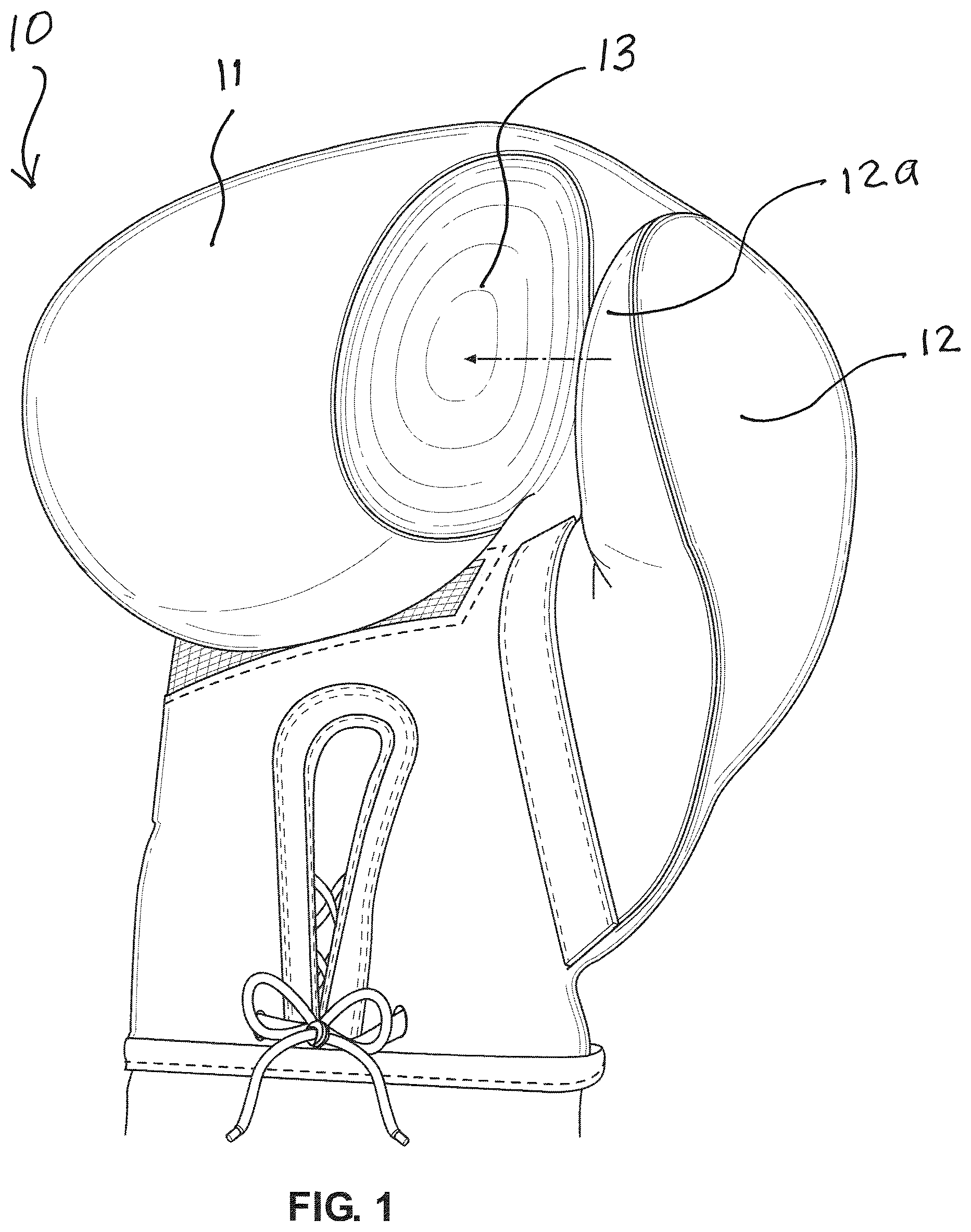 Patent US12551773 — Boxing glove — Figure 1