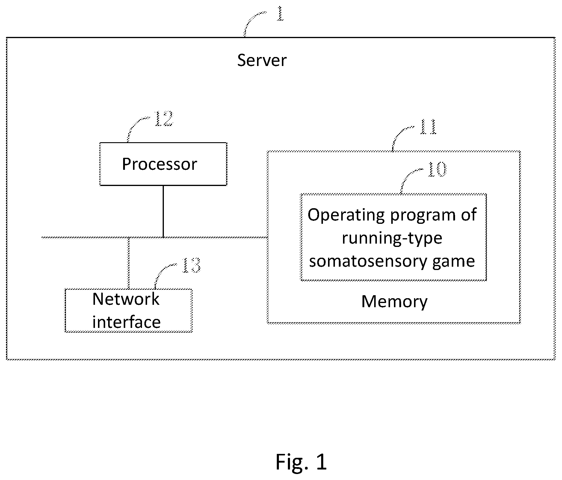 Patent US12551789 — Method for operating running-type somatosensory game — Figure 1