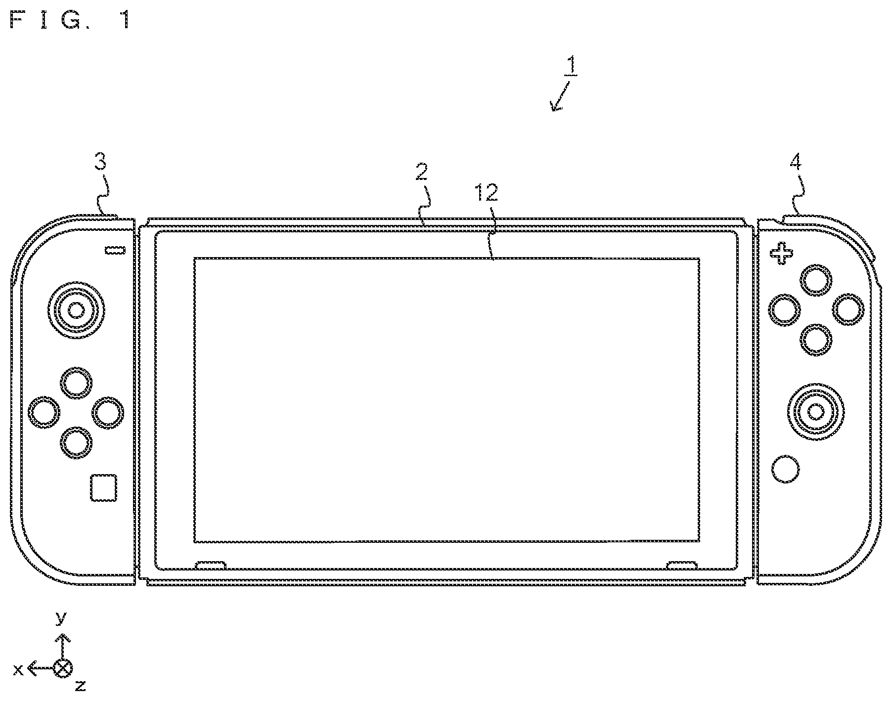 Patent US12551793 — Storage medium storing information processing program for generating an image depth of field mask based on virtual camera shooting direction, and corresponding information processing apparatus, information processing system, and information processing method — Figure 1