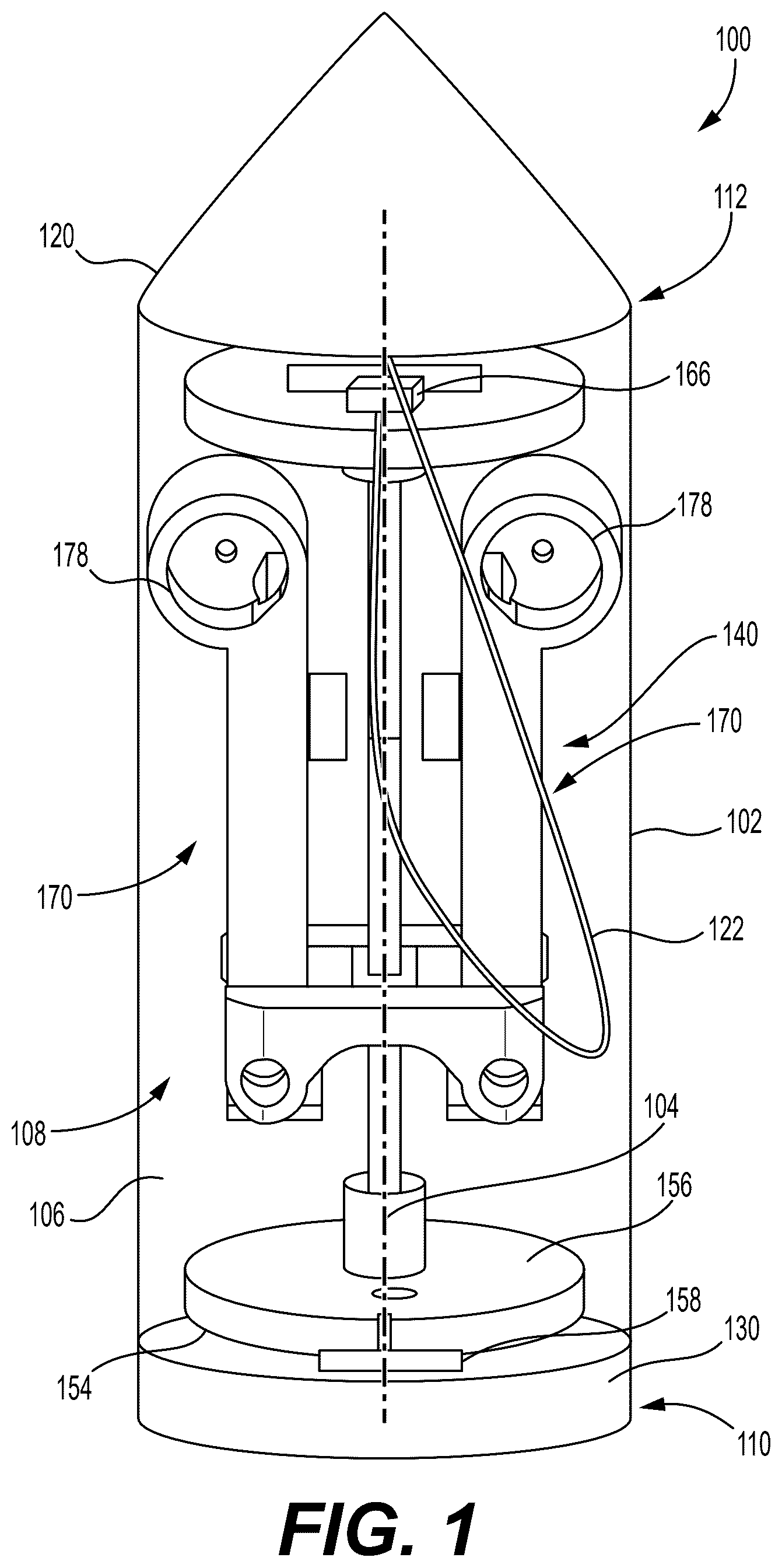 Patent US12551809 — Active aerial descent devices and systems — Figure 1