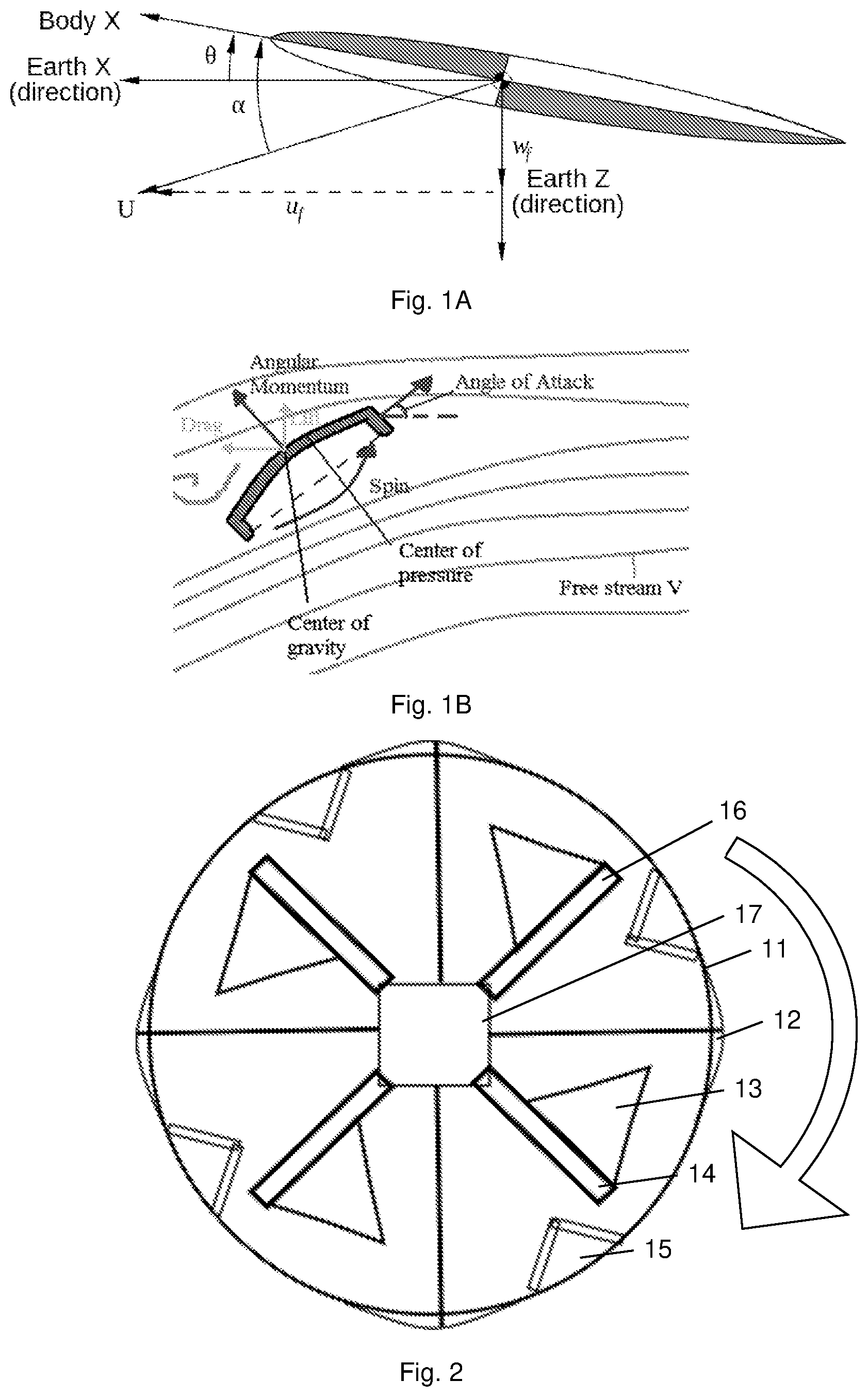 Patent US12551815 — Steerable rotating projectile — Figure 1