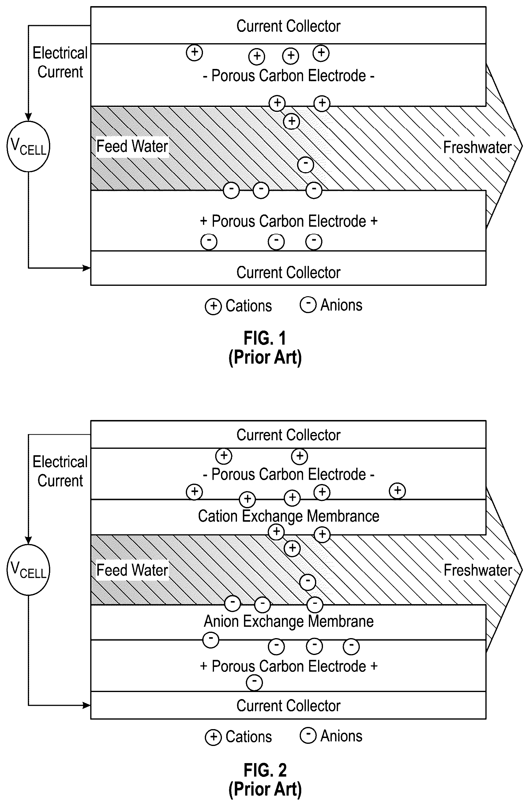Patent US12551849 — System and method for reducing the dissolved solids of a non-potable aqueous flow — Figure 1
