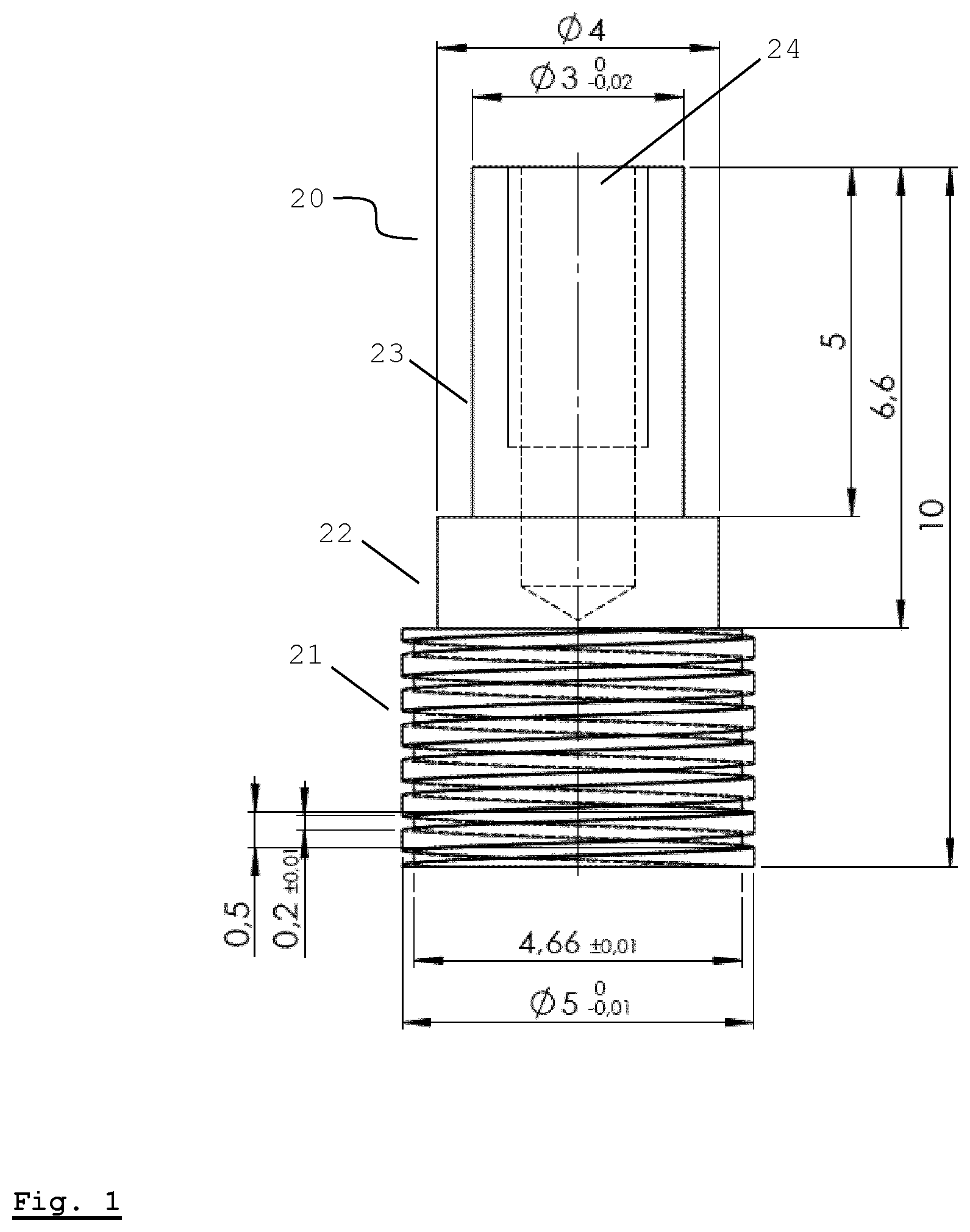 Patent US12551853 — Spinneret — Figure 1
