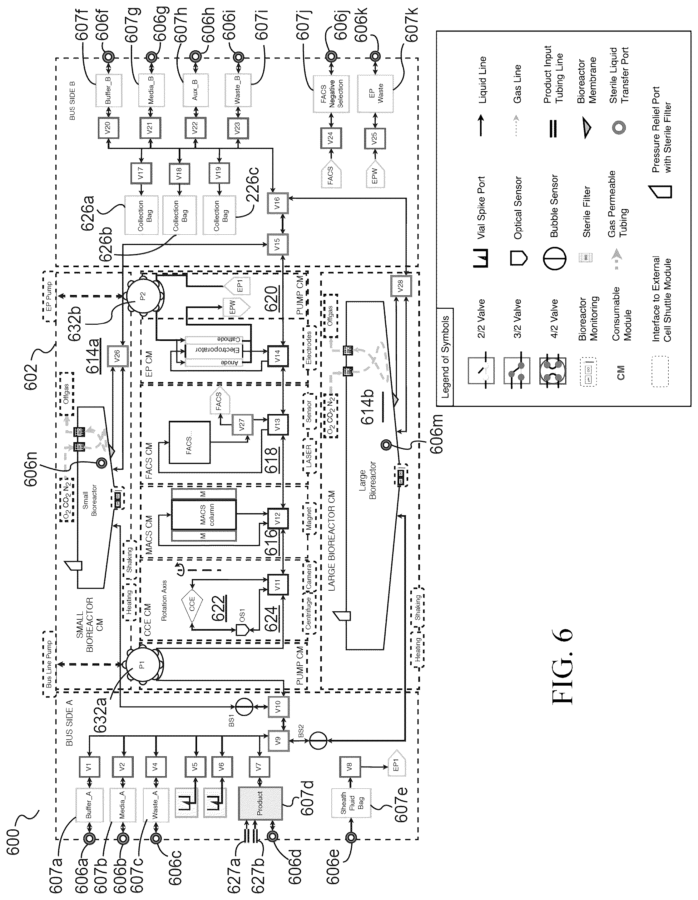 Patent US12551887 Figure 10 – Apparatus and method for control of cell processing system